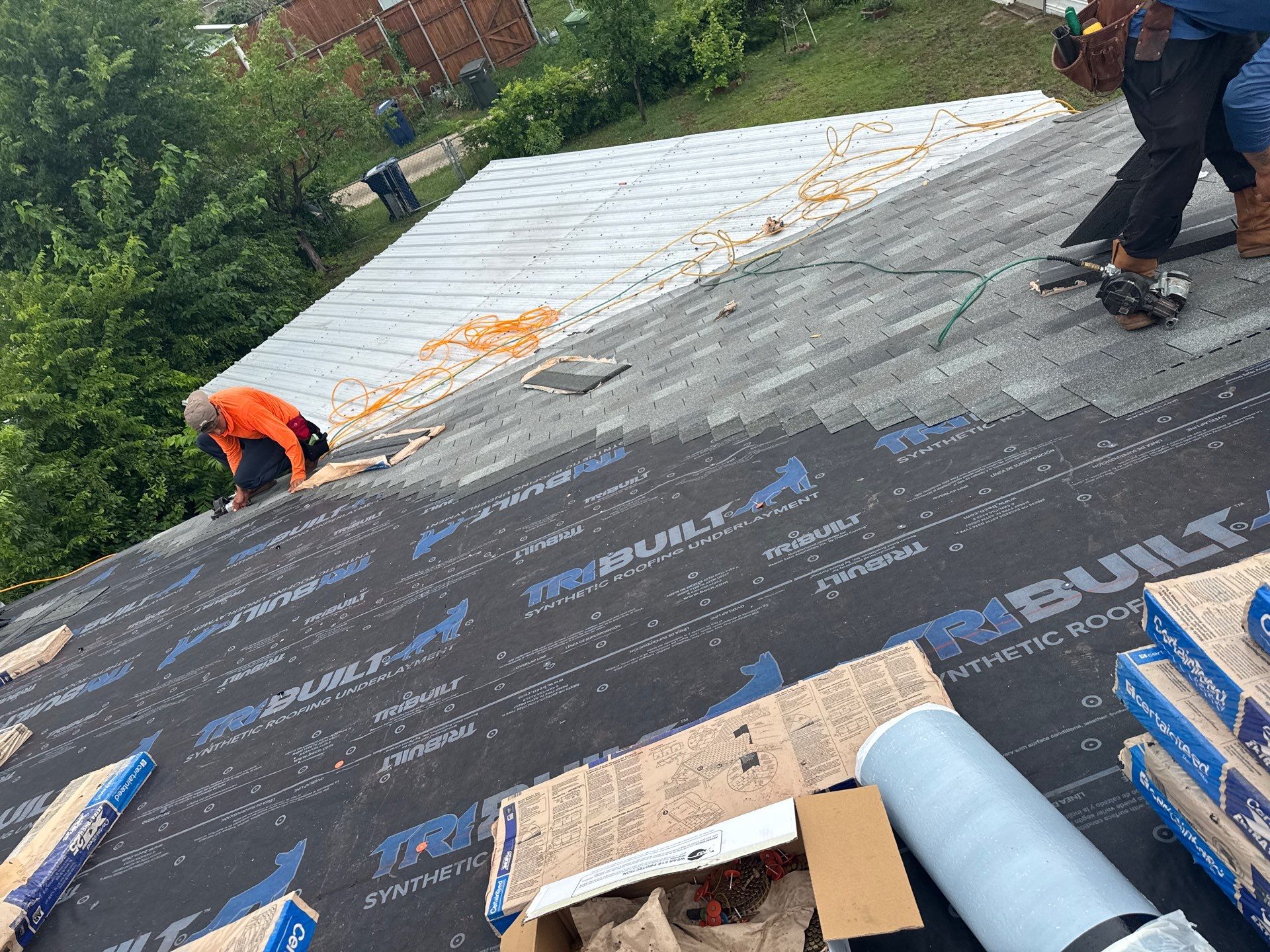 Project in Garland by Rhino Roofing and General Contracting, LLC