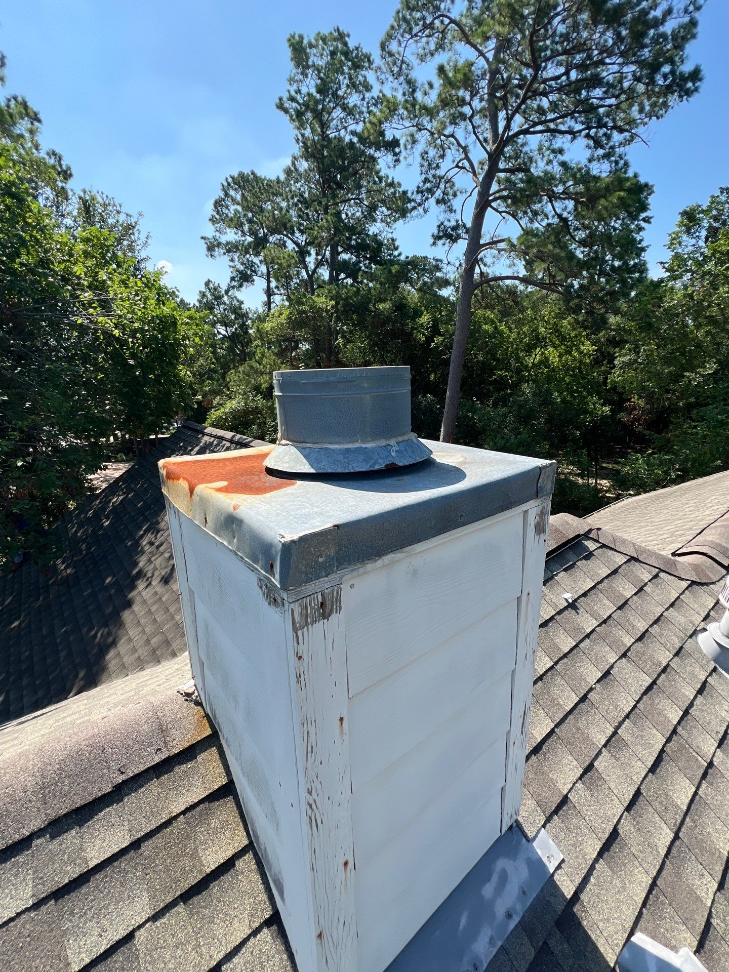 Hail Damage using Metal by Roof Repair Company