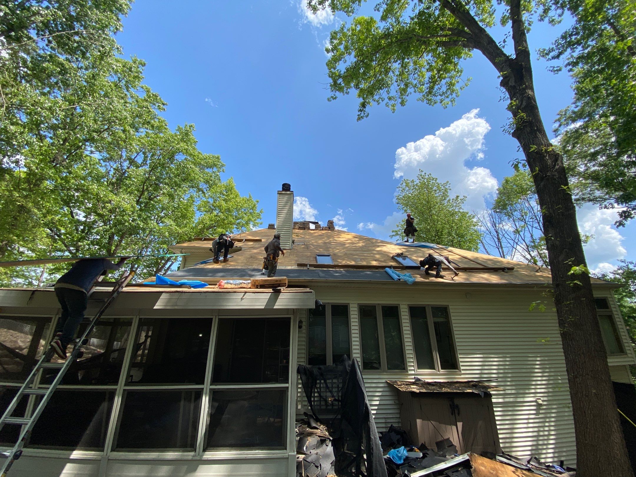Roof Replacement using CertainTeed Landmark by 180 Contractors