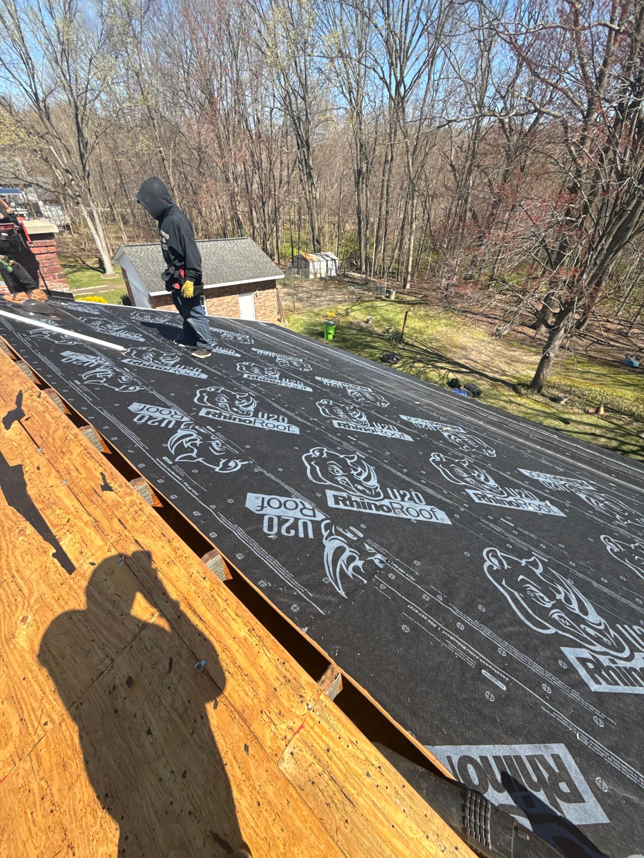 Roof Replacement using Owens Corning Onyx Black by 180 Contractors