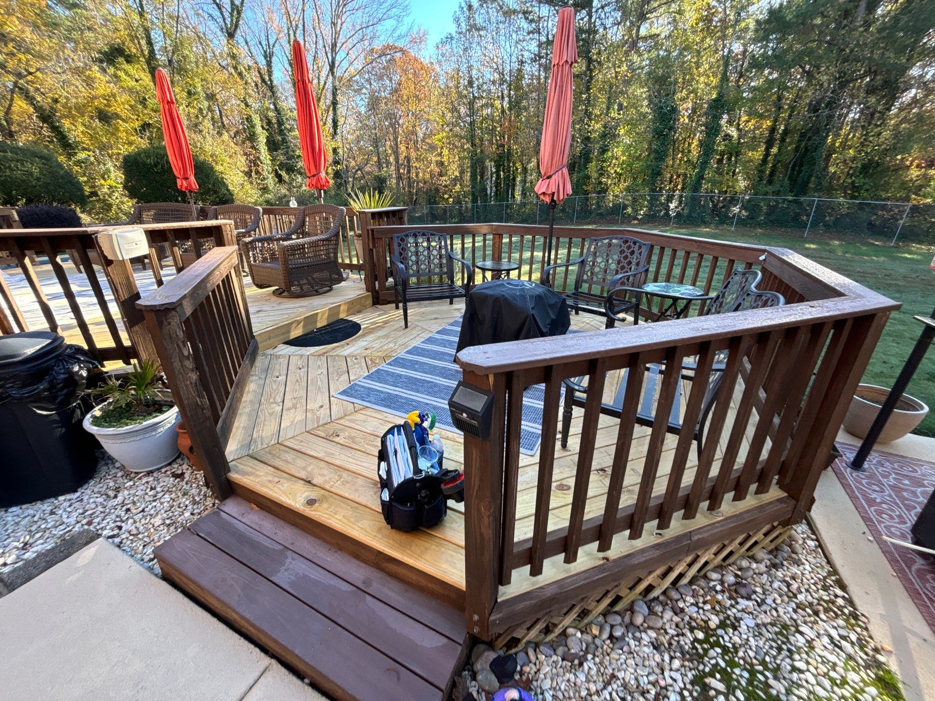 Weathered Deck using Wood Sealant by DuraSeal