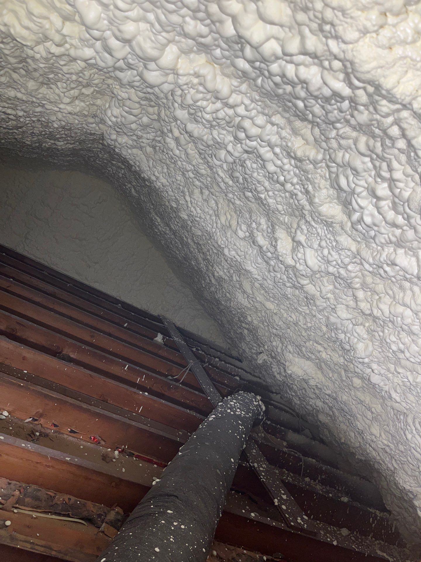 Basement Exterior Walls using Crawl Space Liner by NYS Foam & Energy