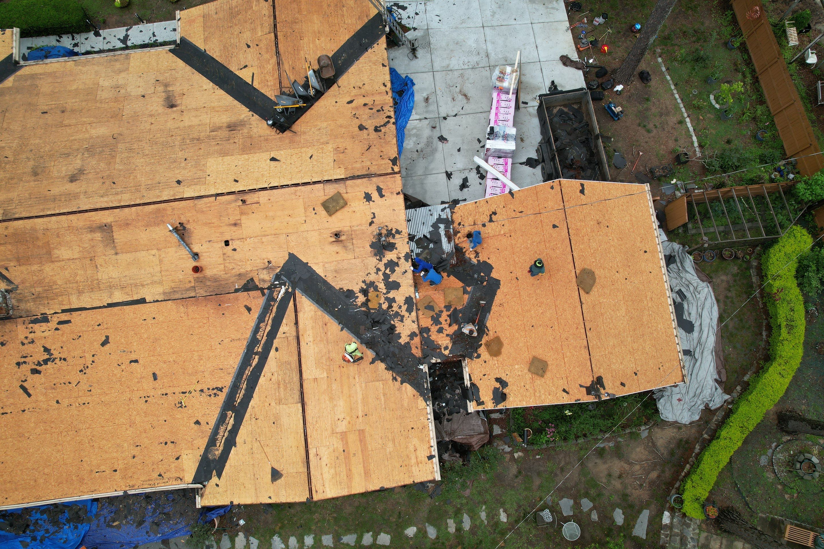 Residential Roofing Installation using Owens Corning by Inspector Roofing and Restoration