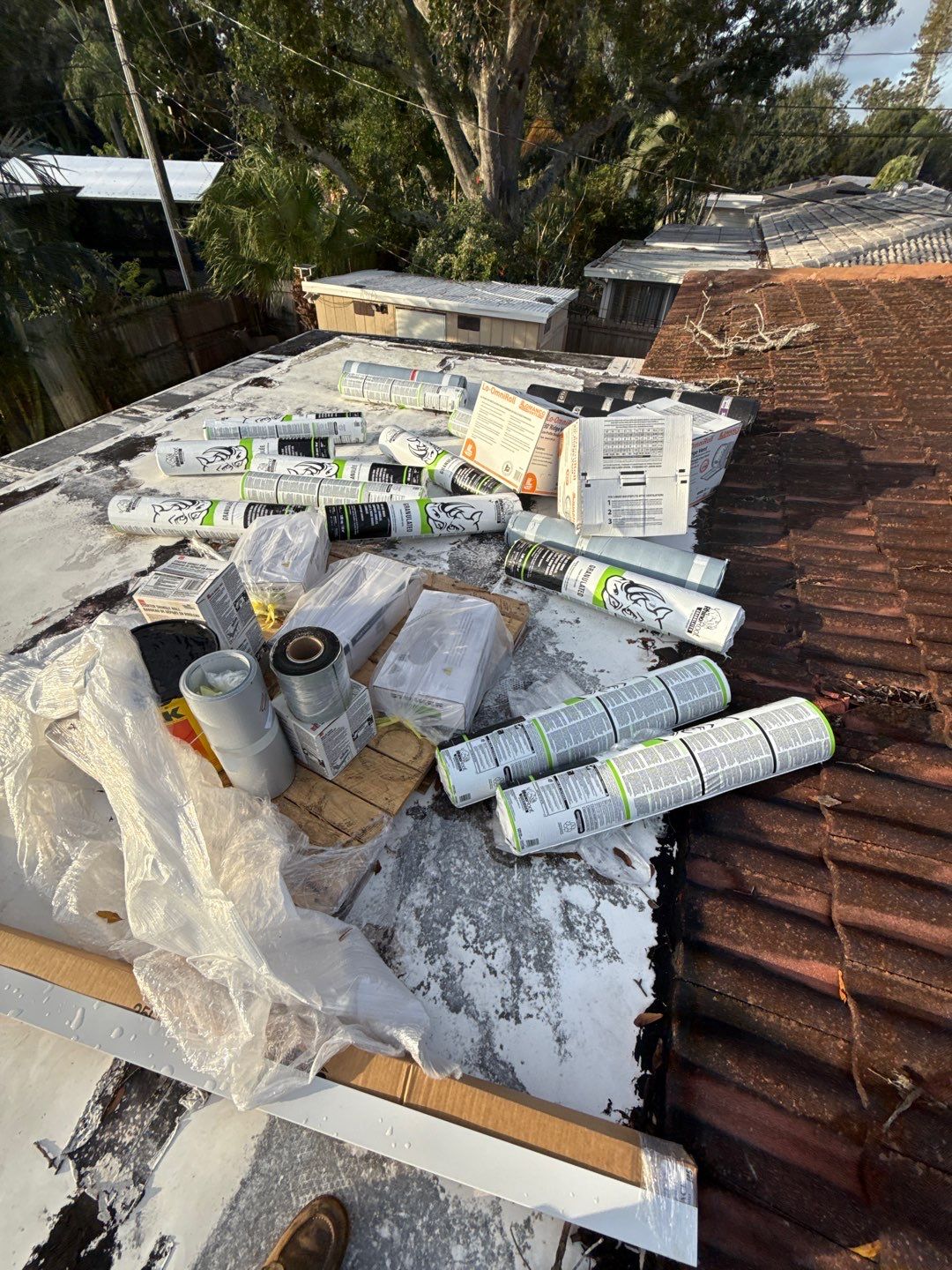 Project in Clearwater 33763 by Mitchell Roofing Company LLC 