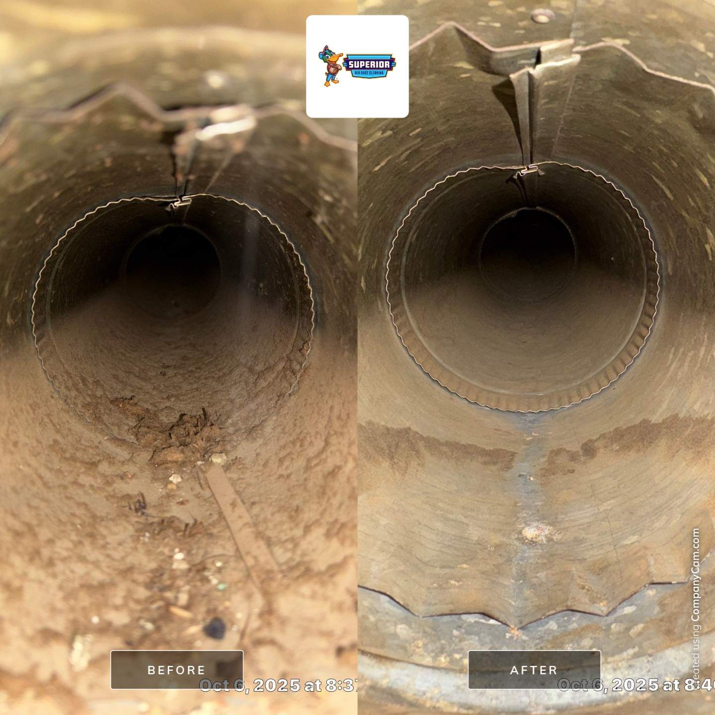 Air Duct Cleaning With a Vacuum Truck in Fombell, PA by Superior Air Duct Cleaning