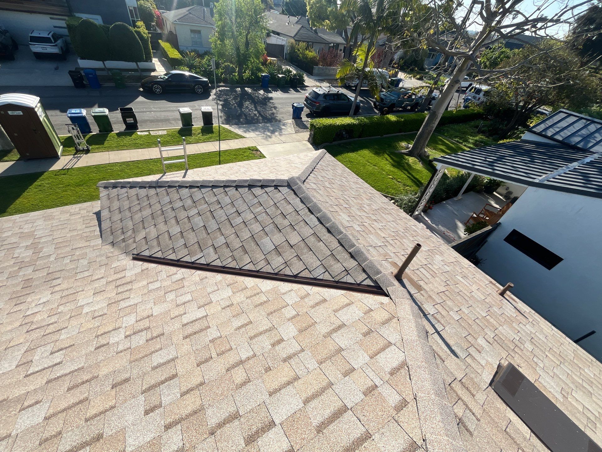 Residential Roofing Installation using Owens Corning Duration Cool Shingles by Hull Brothers Roofing