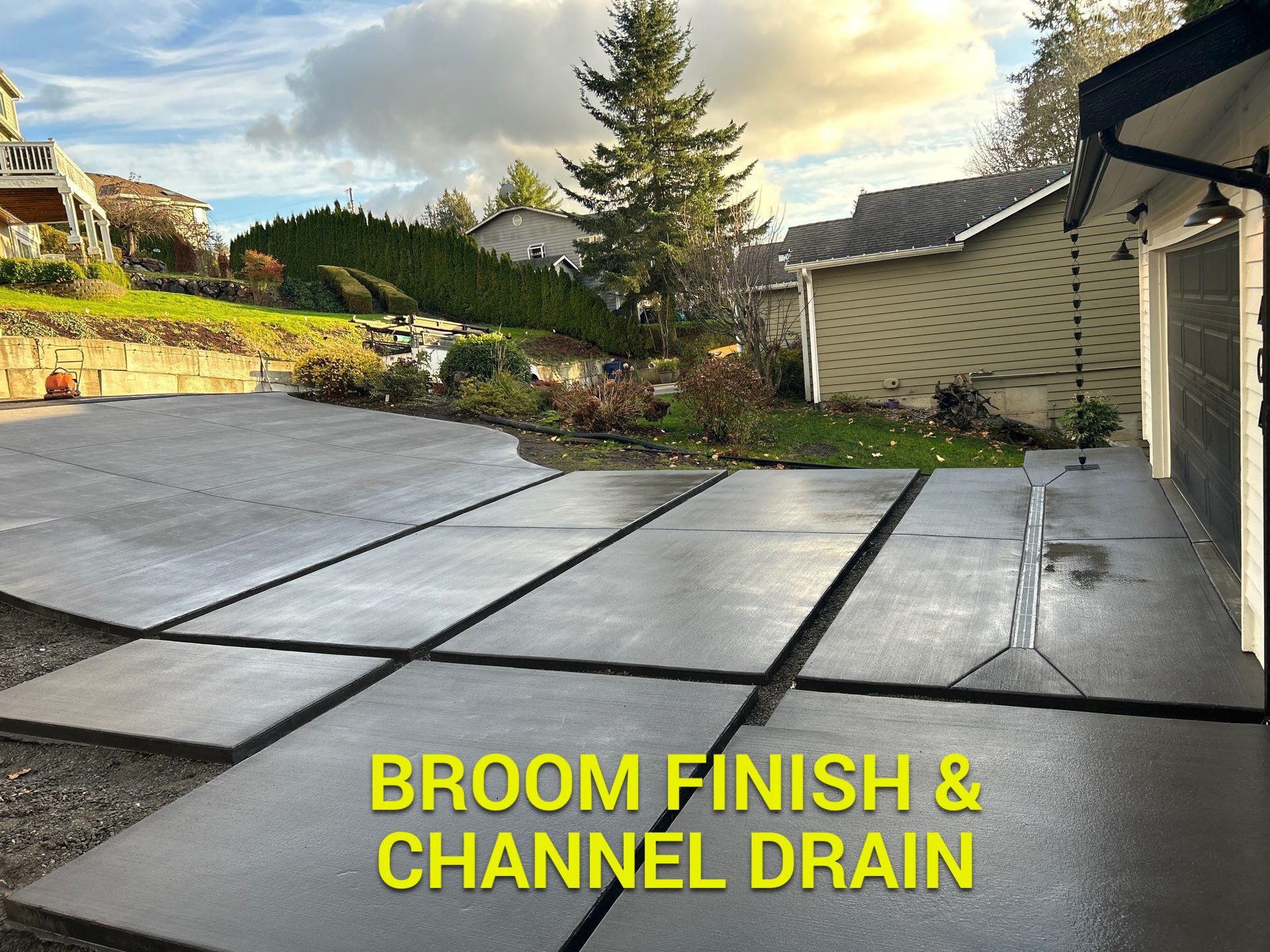 Raphil Haswega Concrete Driveway  by Jireh Asphalt & Concrete Inc 