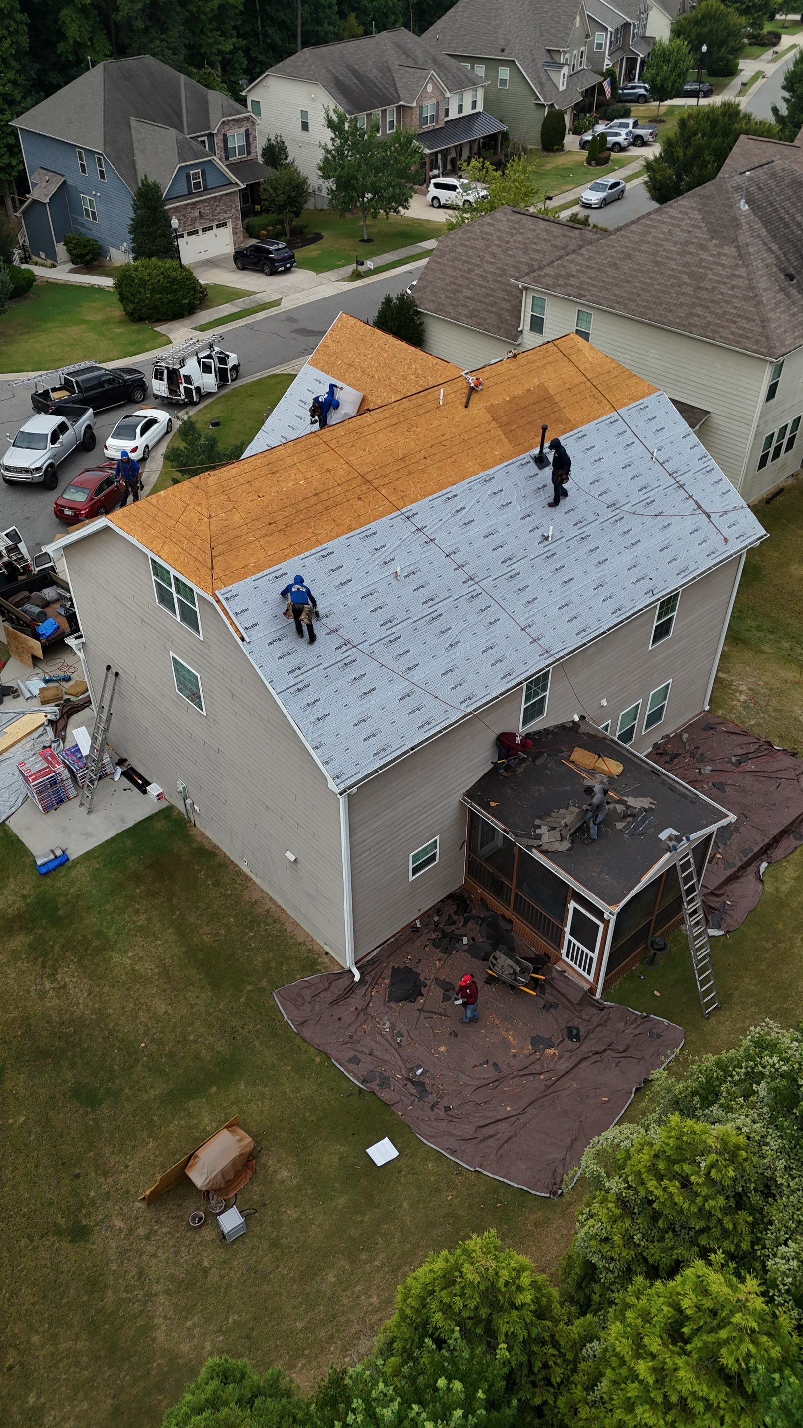 Roof Replacement - GAF Timberline HDZ Slate  by Pro Performance Roofing