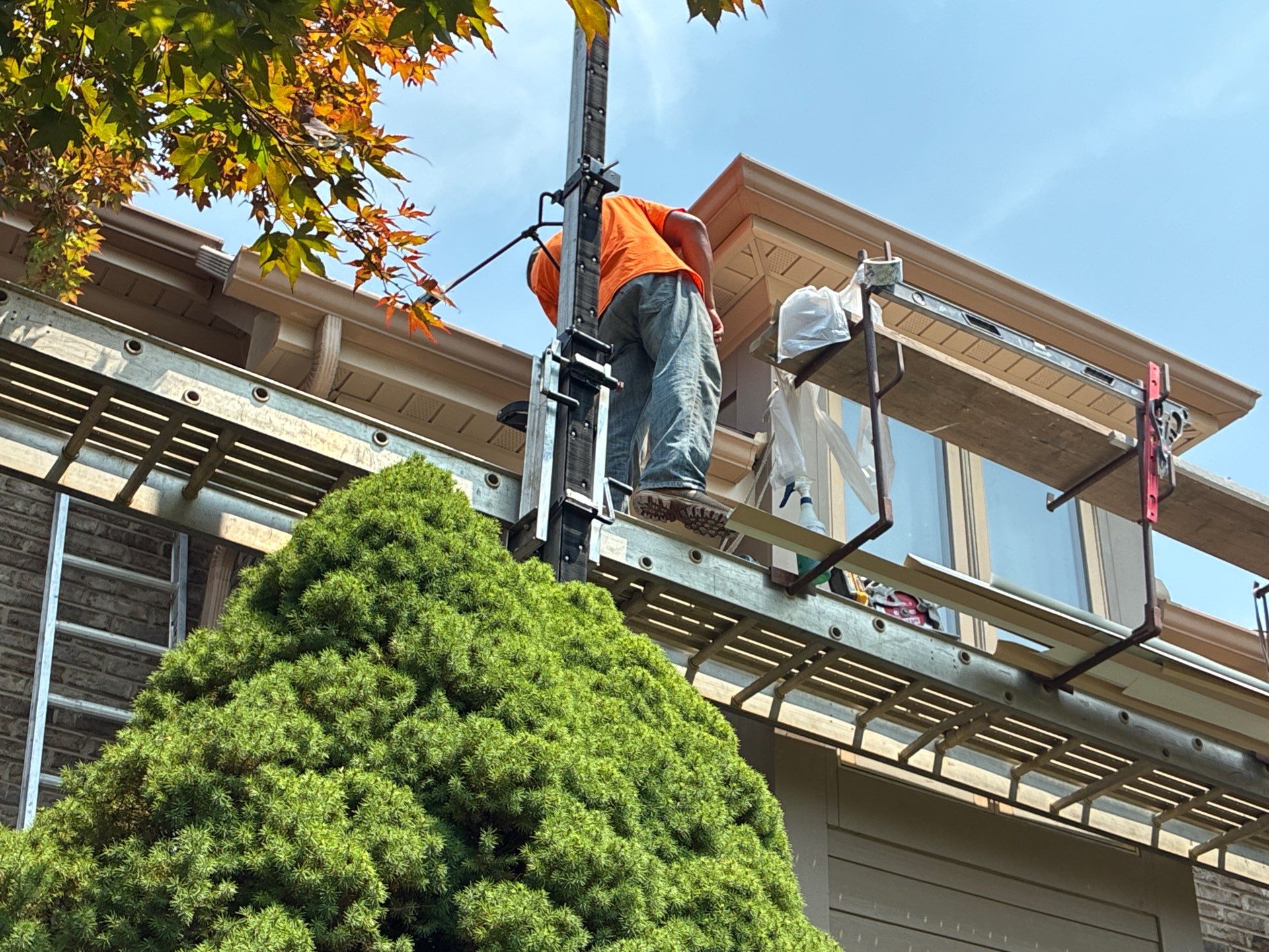 Partial James Hardie Siding and Window Trim Renovation in Sewickley Heights by Ideal Siding Pittsburgh