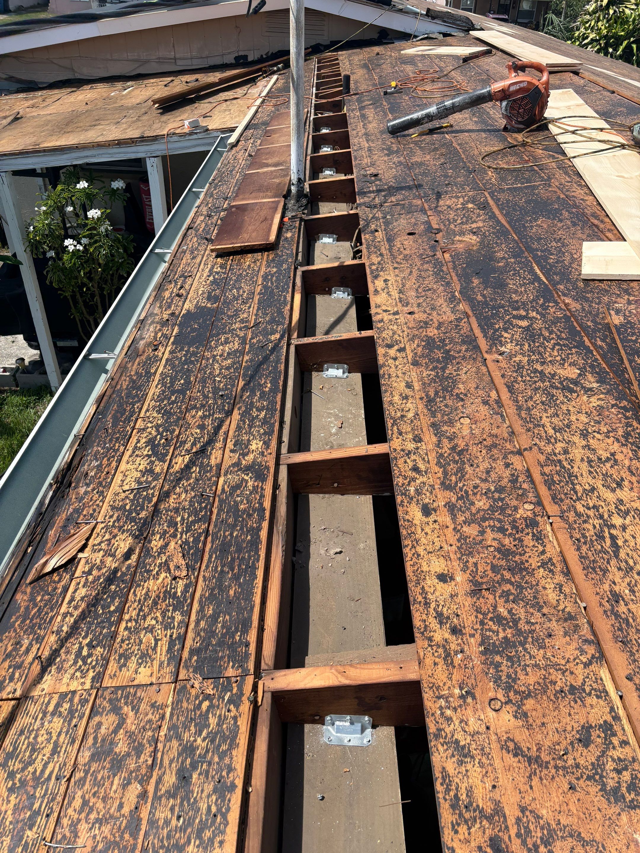 Project in St. Petersburg 33713 by Mitchell Roofing Company LLC 