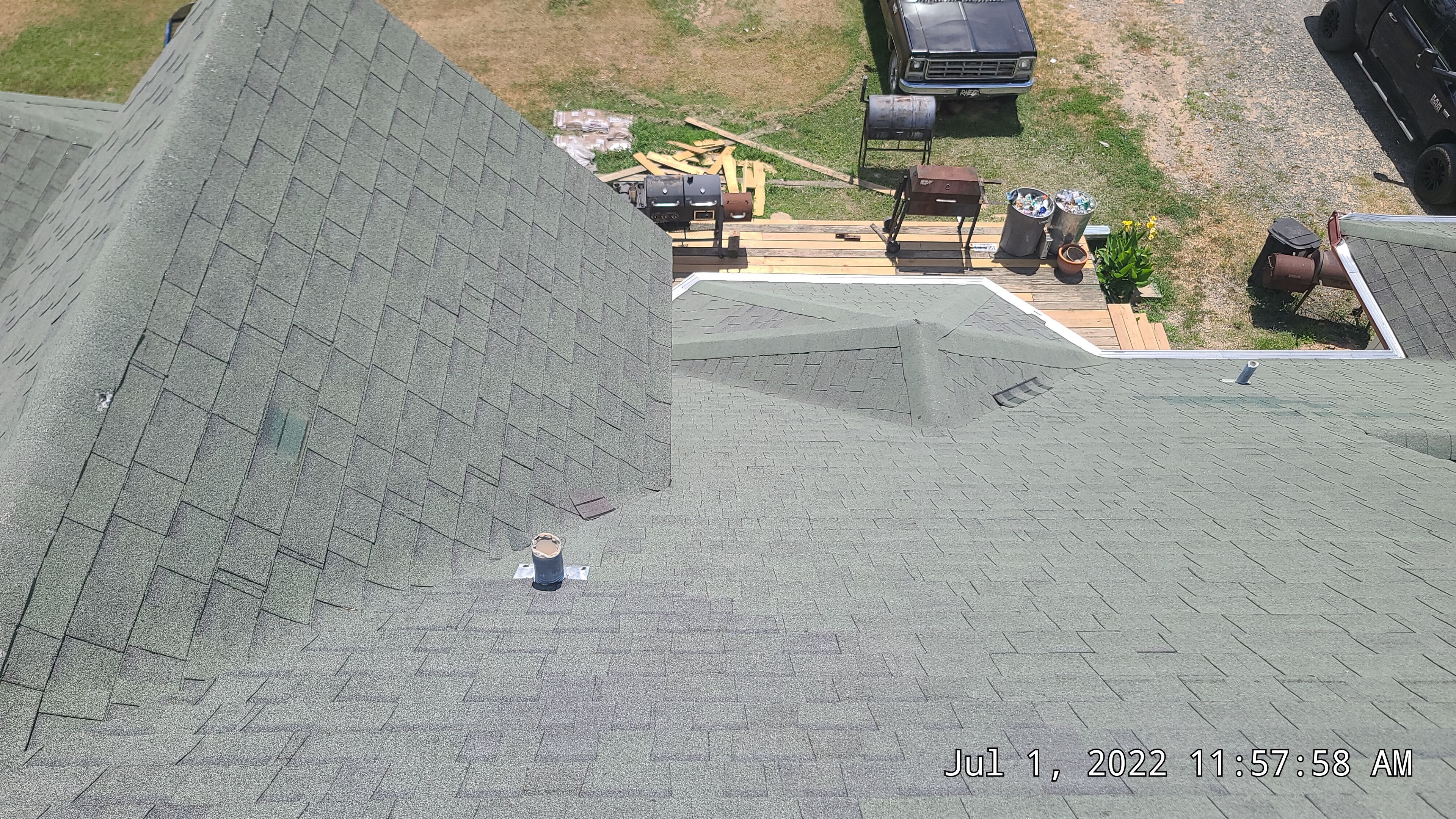 Residential Roofing Installation using Malarkey Highlander NEX by Hostetler Roofing