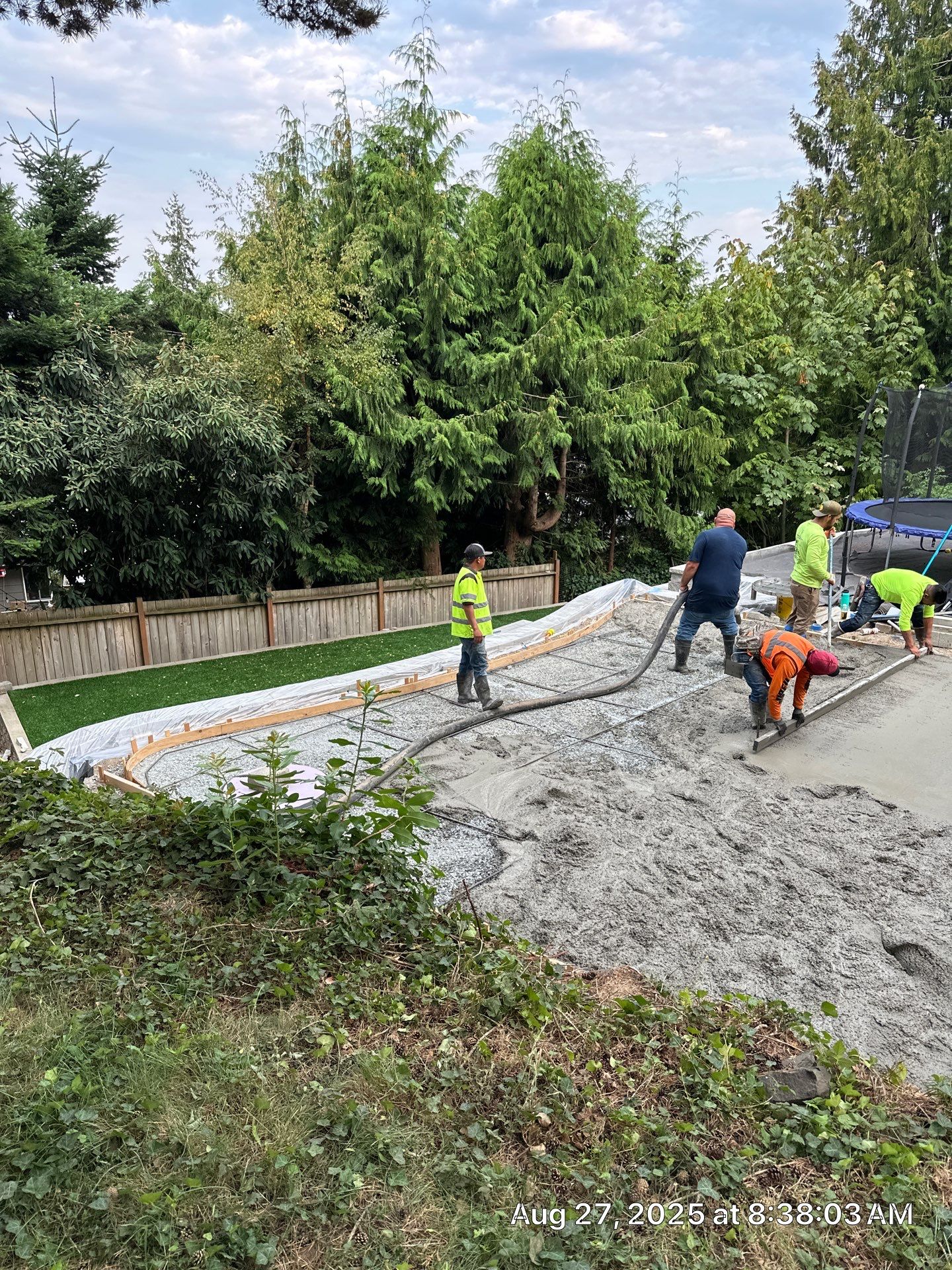 Backyard Concrete Patch Repair | Seattle  by Jireh Asphalt & Concrete Inc 