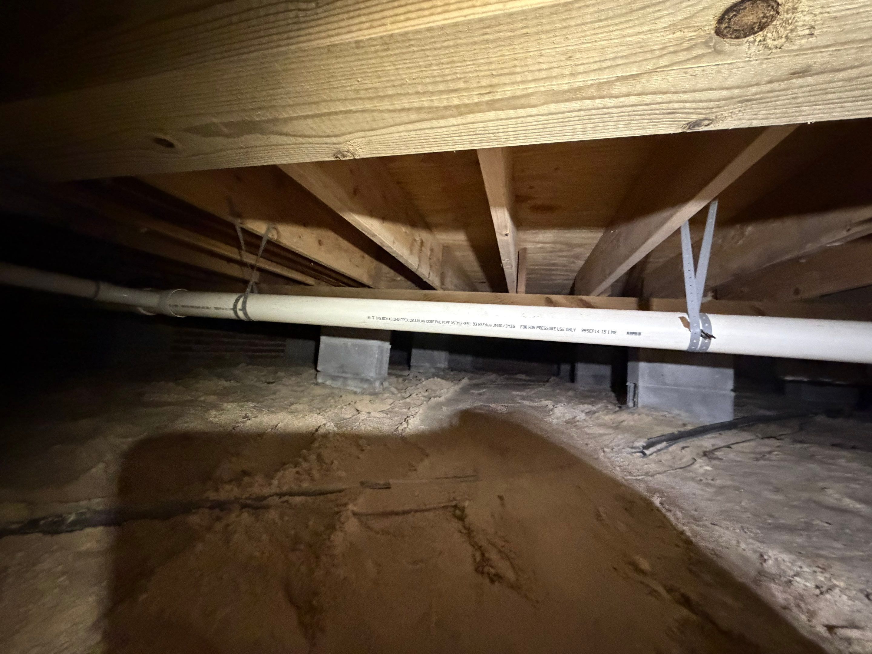 Project in Portsmouth by Patriot Crawl Space Repairs