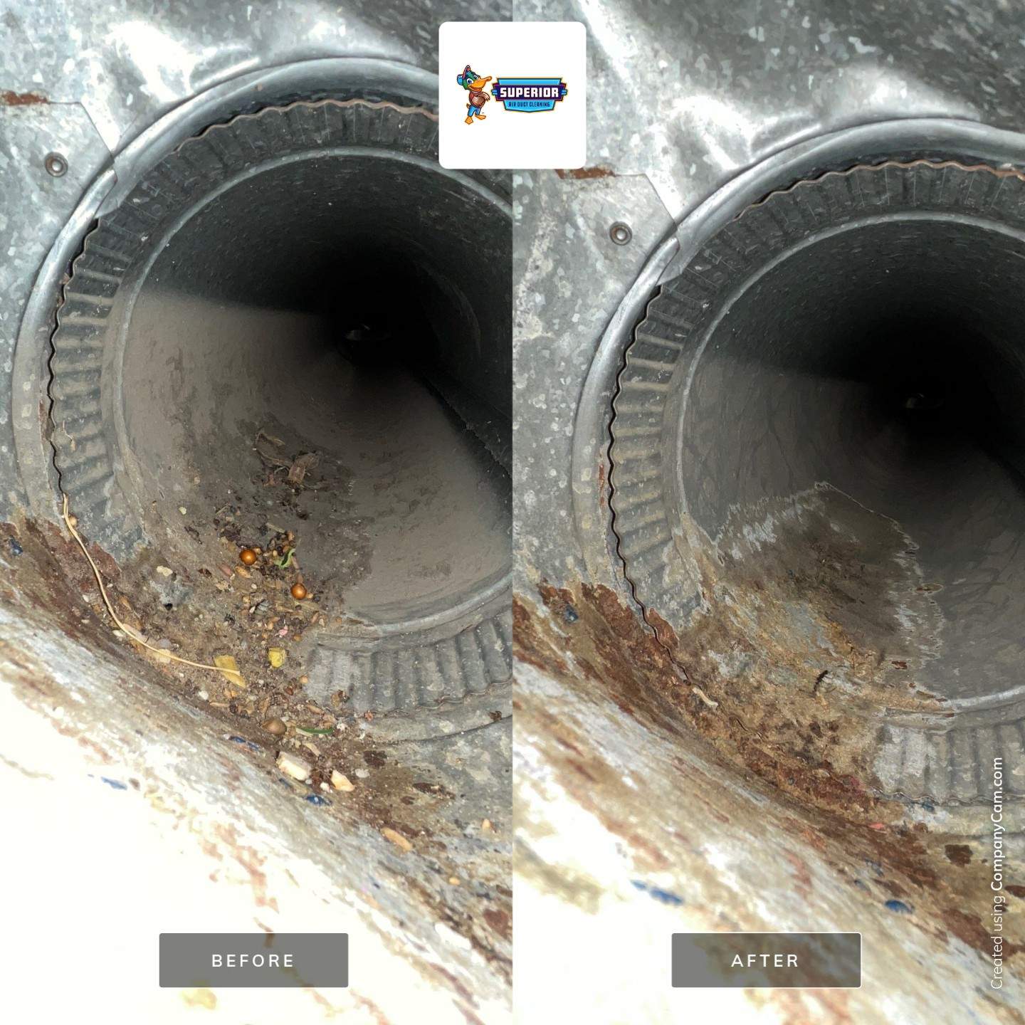 Air Duct Cleaning With a Vacuum Truck in Bethel Park, PA by Superior Air Duct Cleaning