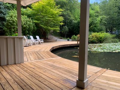 Coated Deck using Wood Sealant