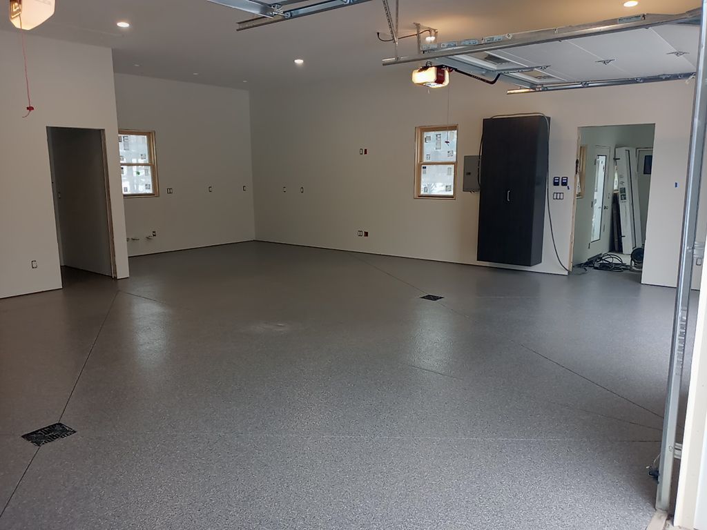 Garage Floor Coatings and Cabients by Innovative Spaces / Innovative Concrete Coatings