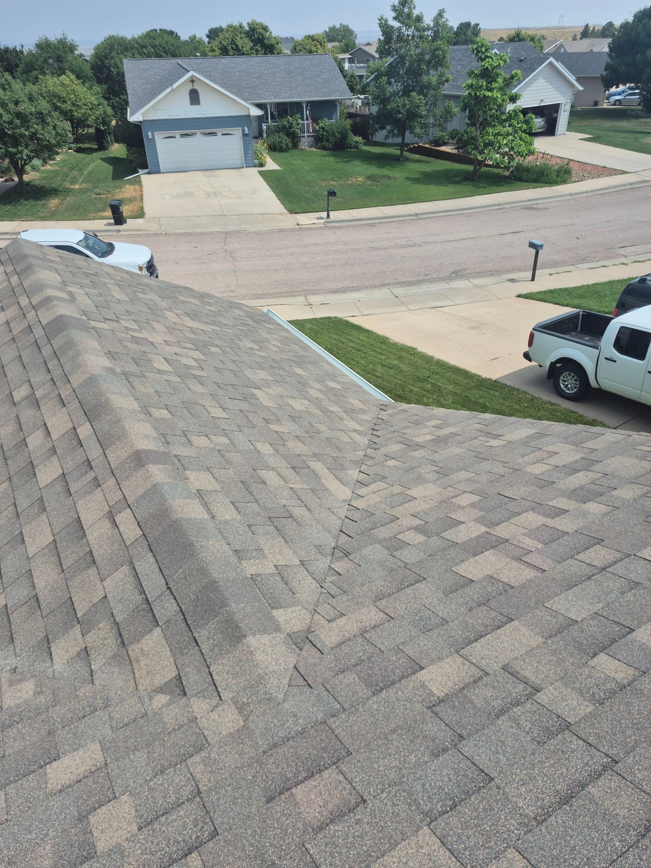 Malarkey Vista Shingle install in high wind neighborhood. by Weather-Tite Exteriors LLC