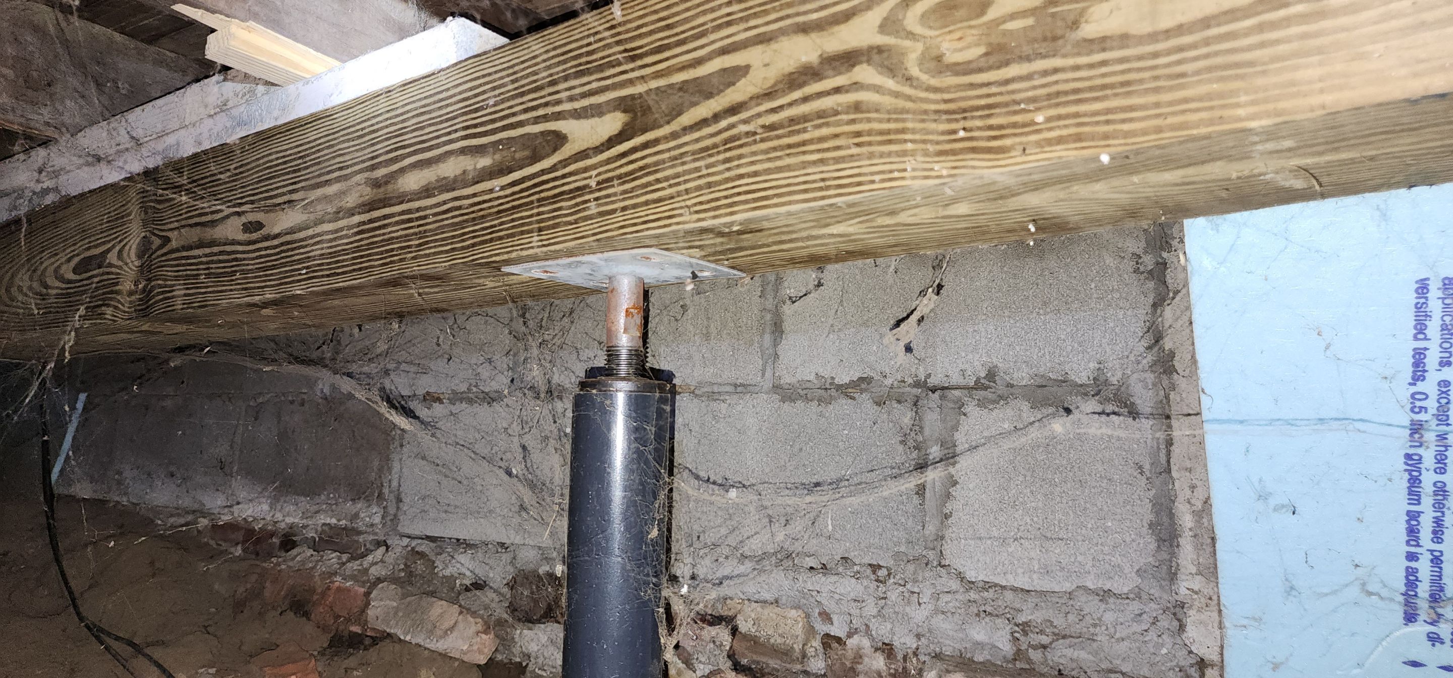 Crawl Space Structural Carpentry: Floor Joist, Beams, & Supports by Toledo Basement Repair 
