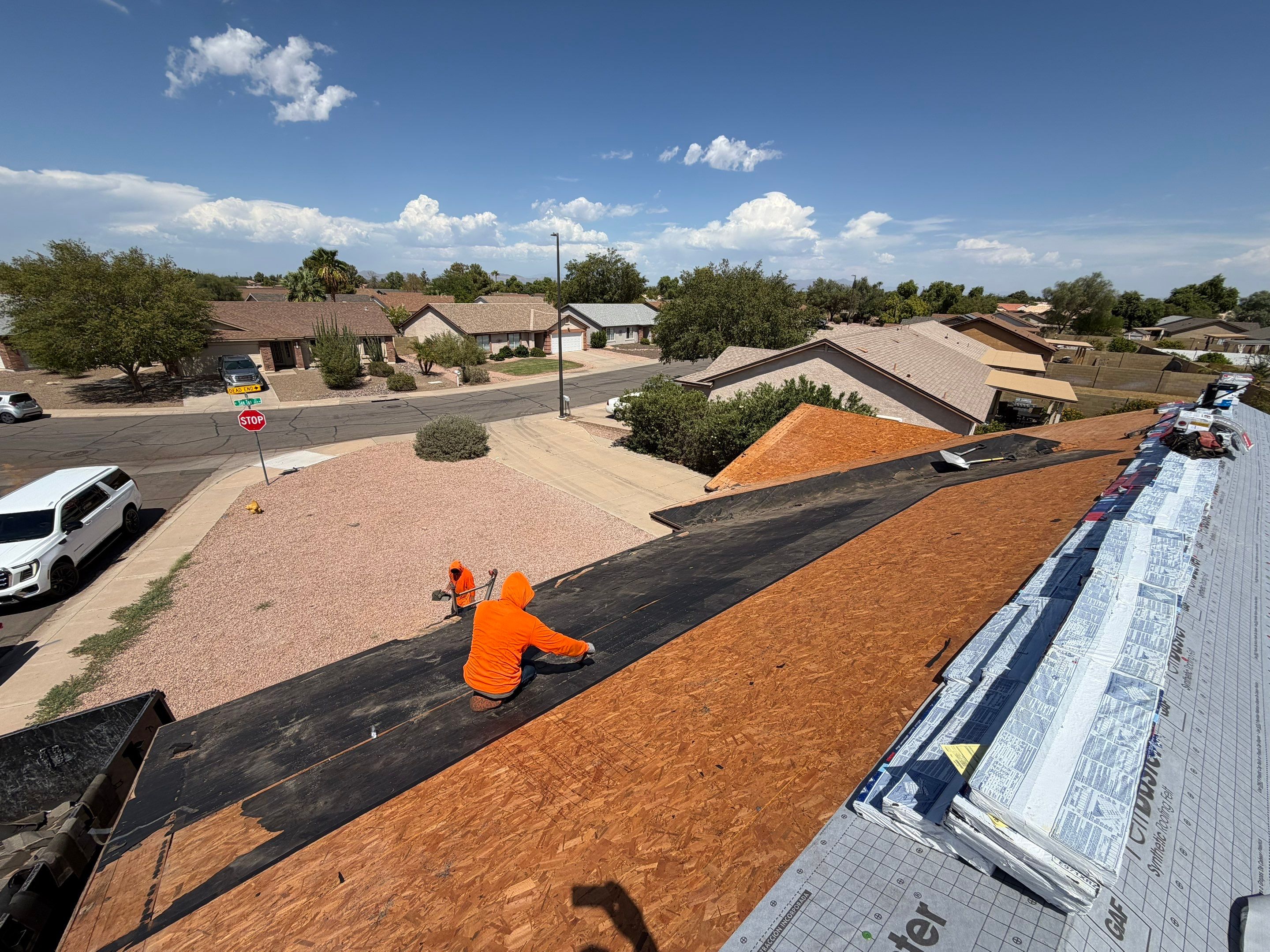 Project in Gilbert, AZ by Showtime Roofing & Coatings LLC