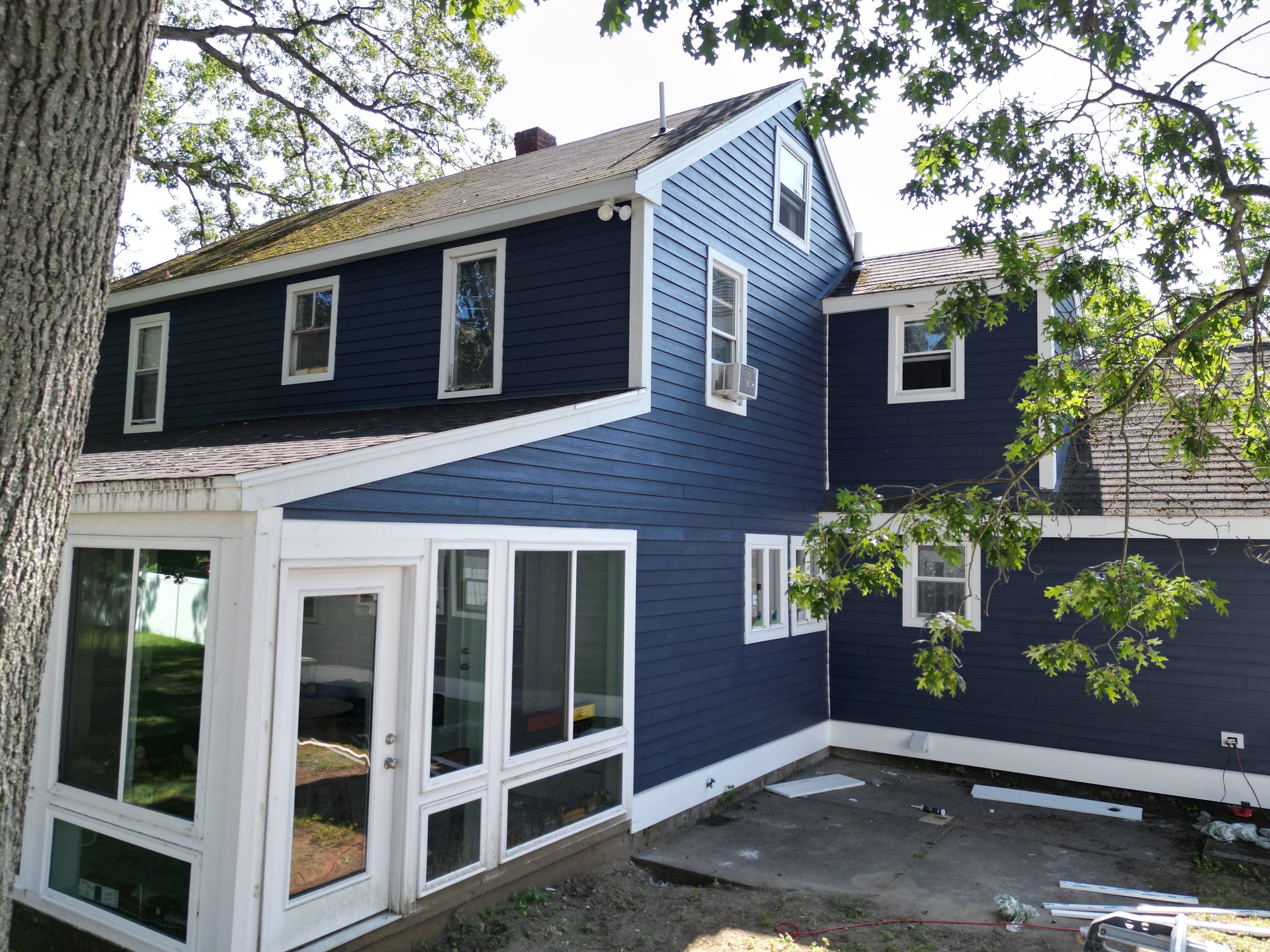James Hardie Lap Siding Installation in Chelmsford, MA by Mighty Dog Roofing of Greater Middlesex County