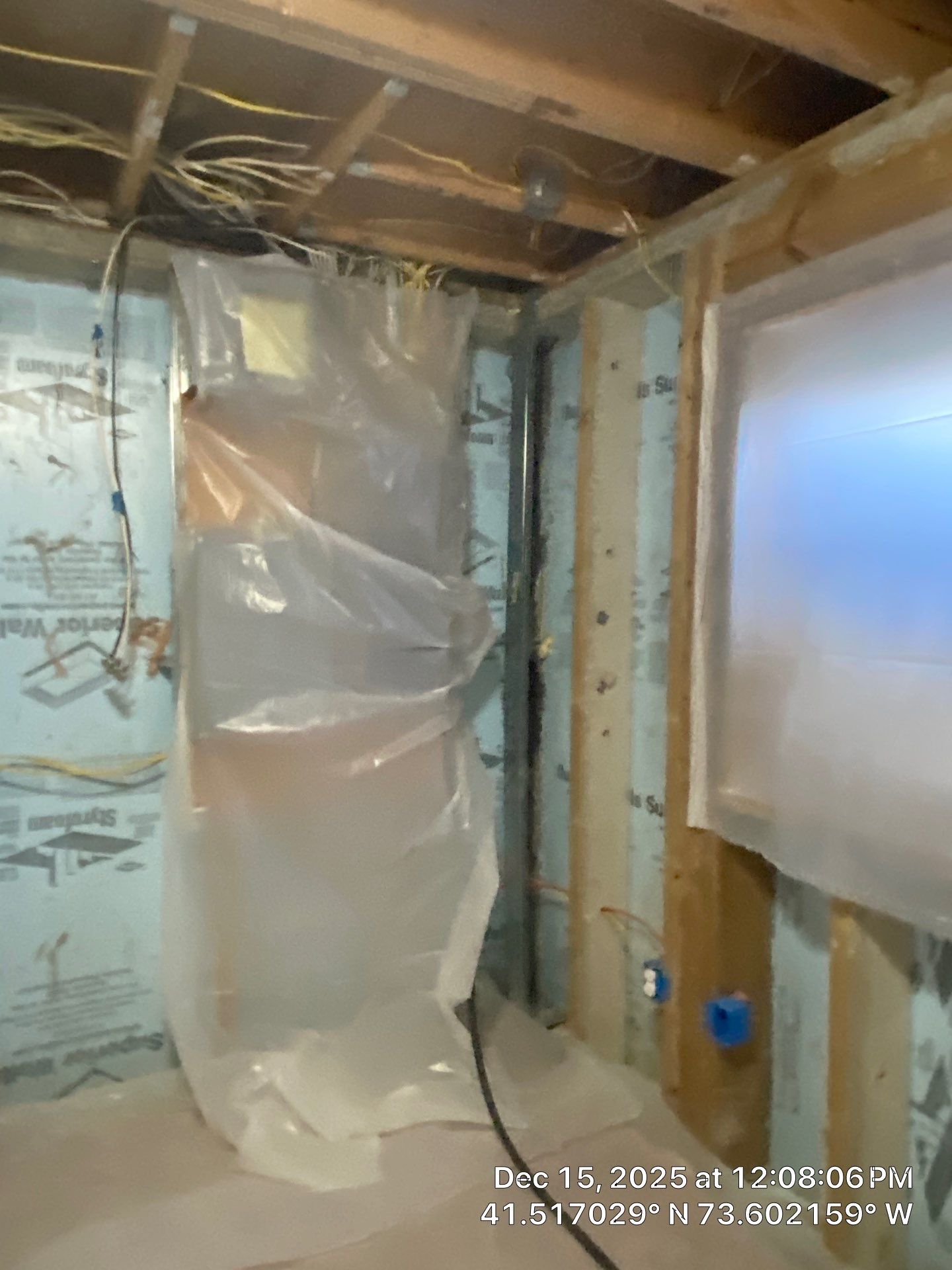 Attic Insulation using open cell spray foam by NYS Foam & Energy