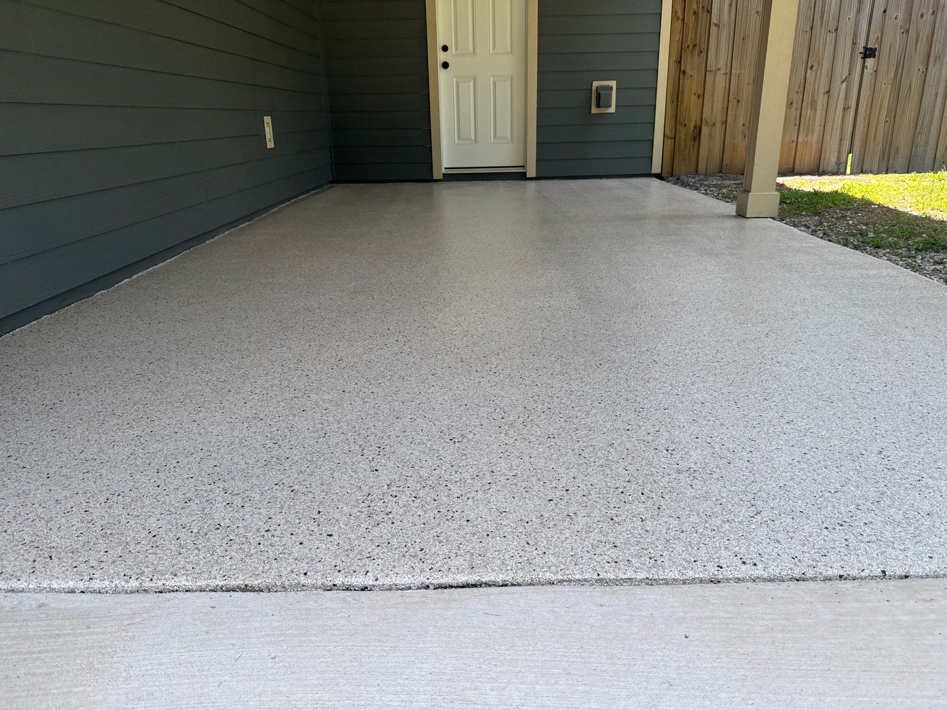 Porch and Carport Project in Gainesville, FL in Hybrid Plataeu by Cross Creek Concrete Coatings