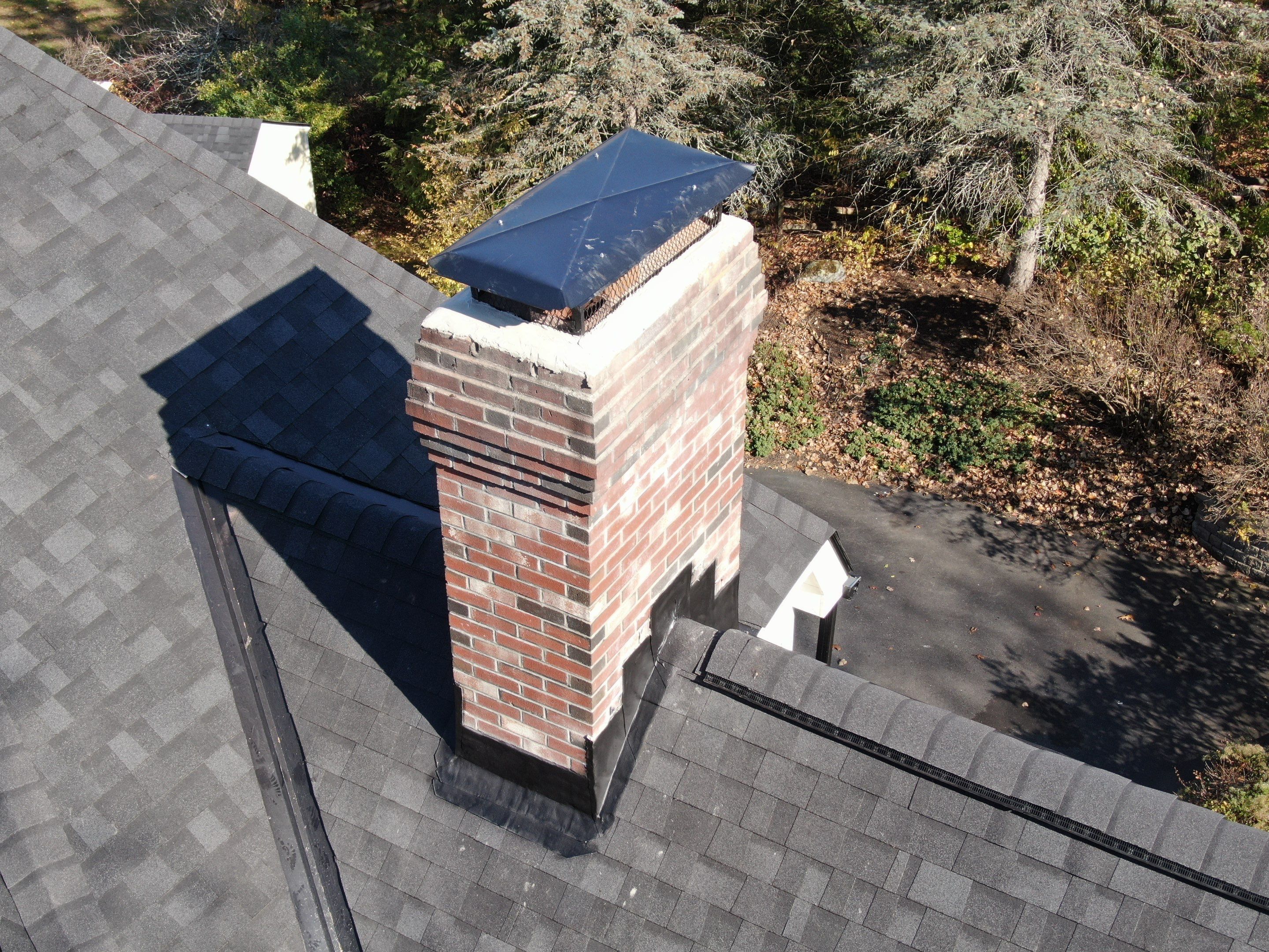 New Roof, Skylights, and Metal Accent Roof Installation in Groton by Mighty Dog Roofing of Greater Middlesex County