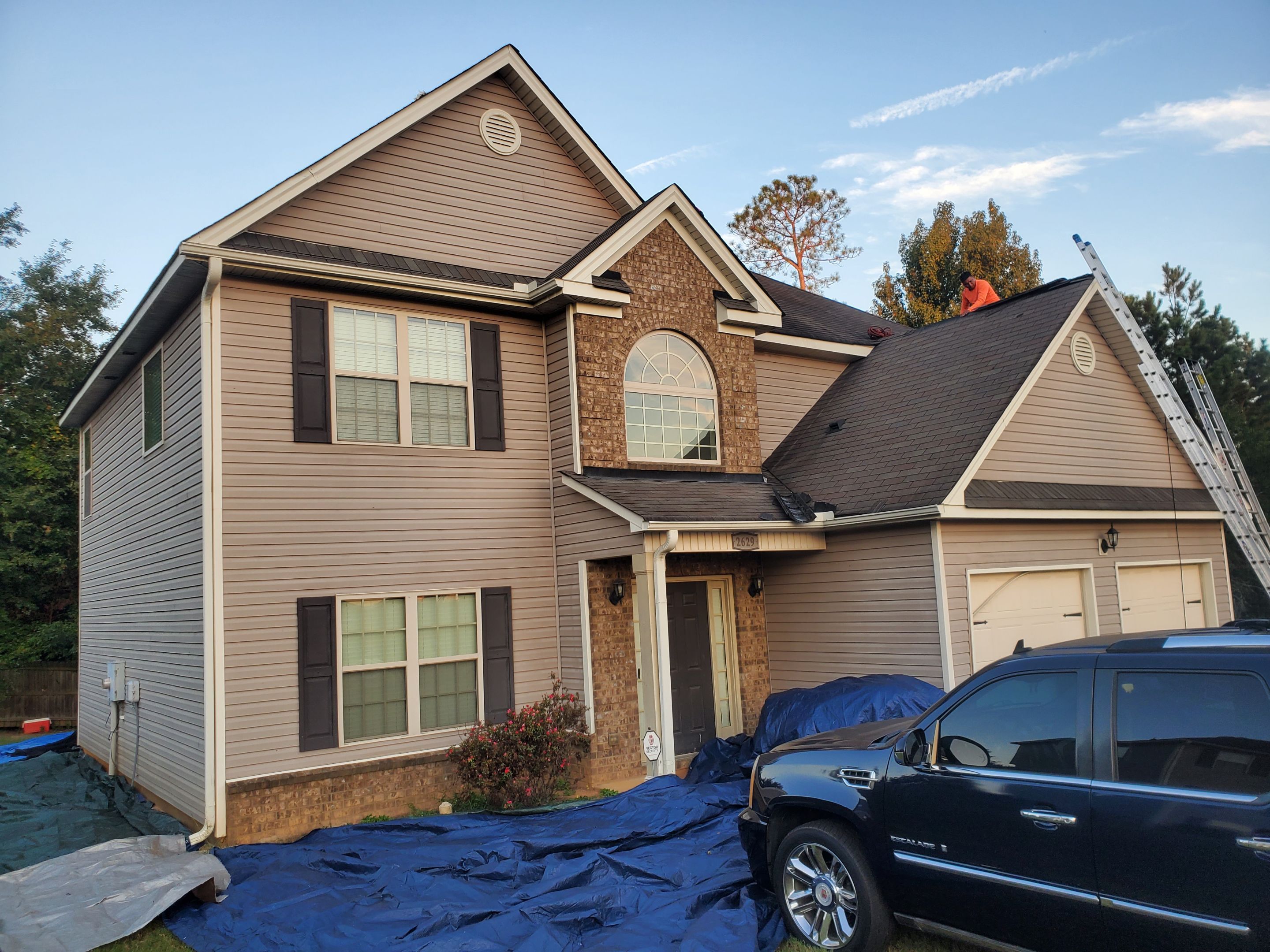 Residential Roofing Installation using Owens Corning by Inspector Roofing and Restoration