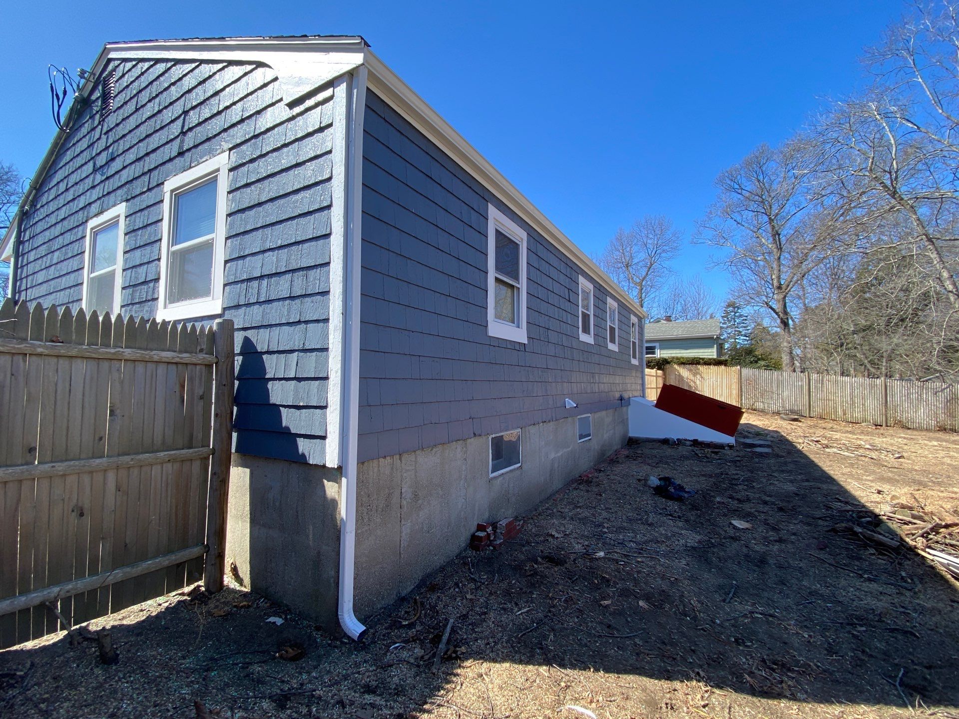 Gutter Installation using 5" K-Style Aluminum Gutter in Dedham, MA by Gutter Pro Enterprises