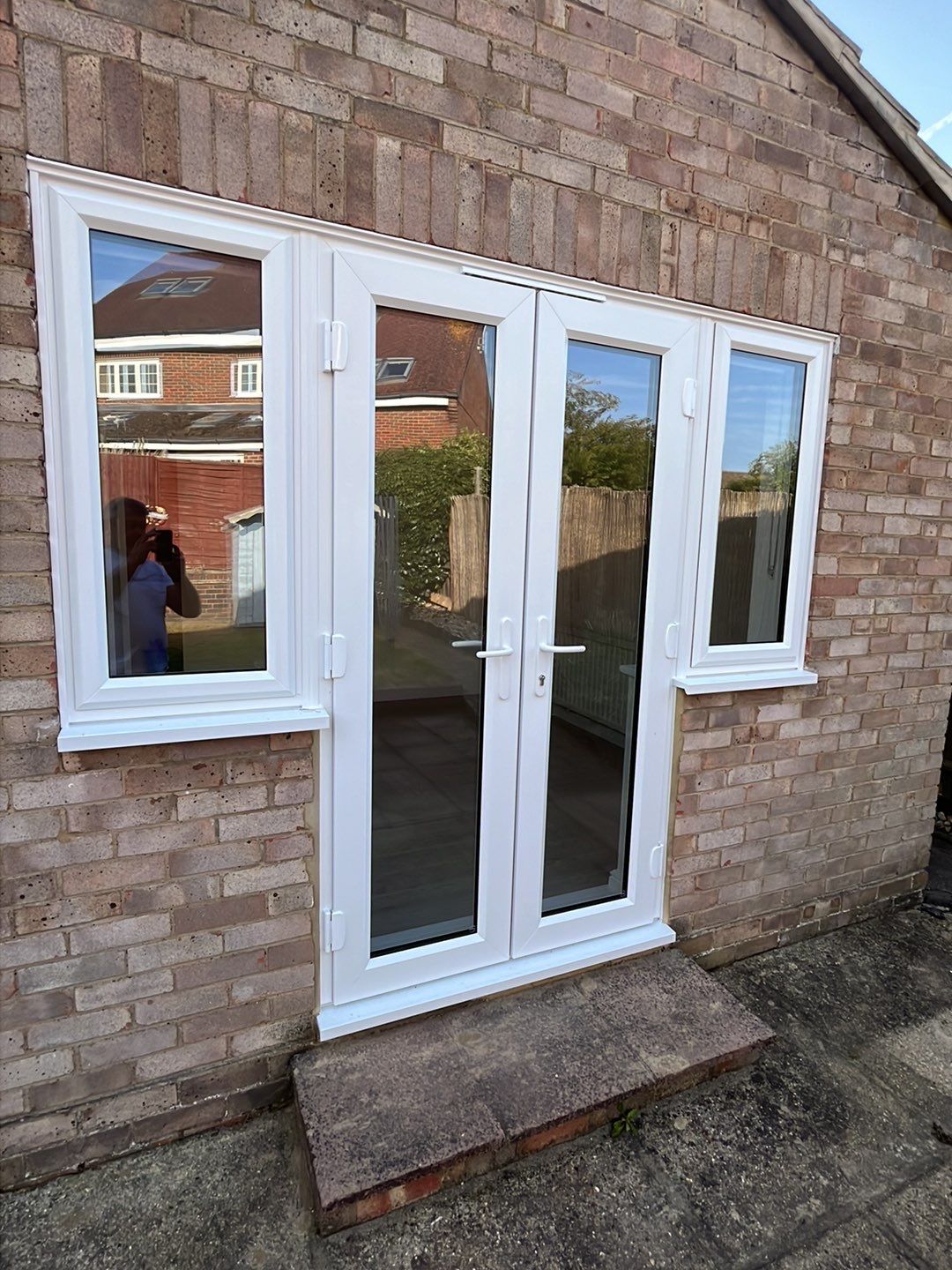 Driveway And Patio Clean using honda 21 ltr/min by Ges Exterior Cleaning ltd