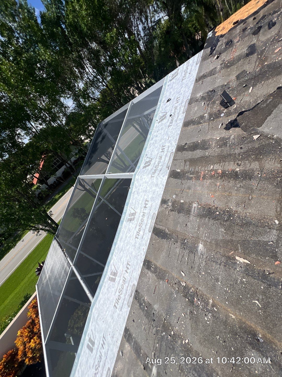 Tile Roof Replacement and Sheathing Repair in Boynton Beach by Aastro Roofing
