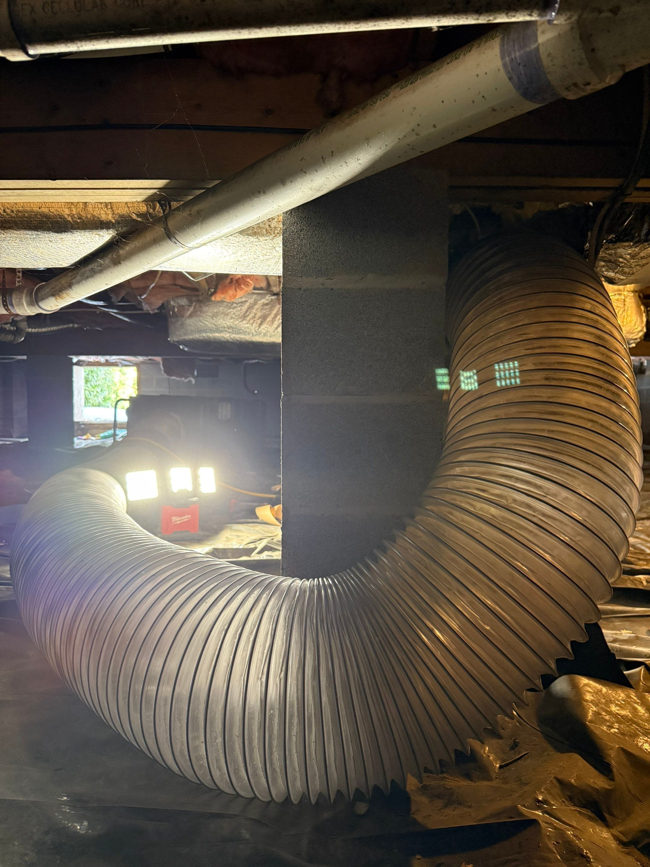 Duct Cleaning and Germicidal Kit Install in Woodstock by Elemental Heating and air conditioning LLC