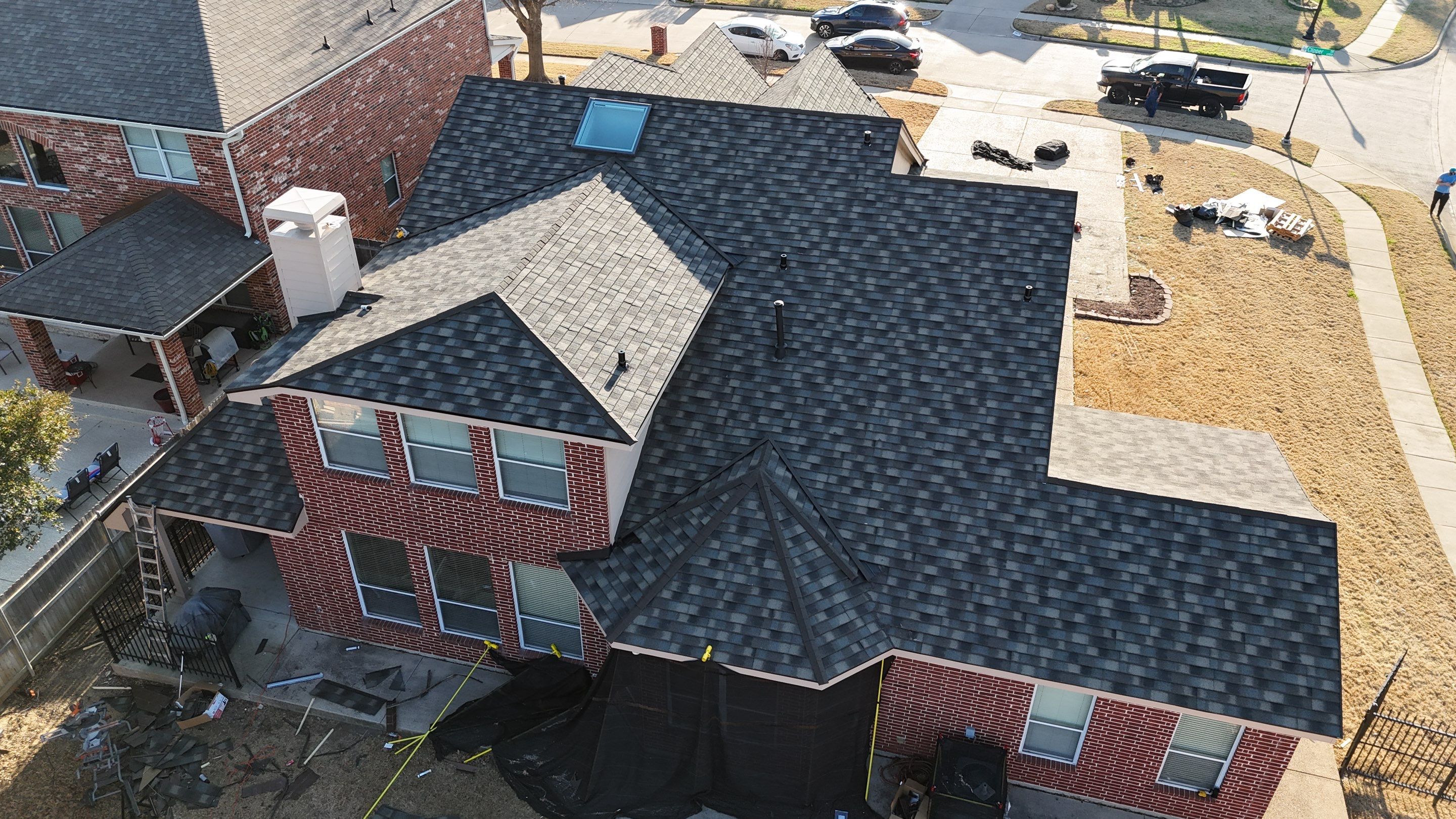 Decra Metal Roof - Shingle XD Stone Coated Roofing Project by First United Roofing & Construction
