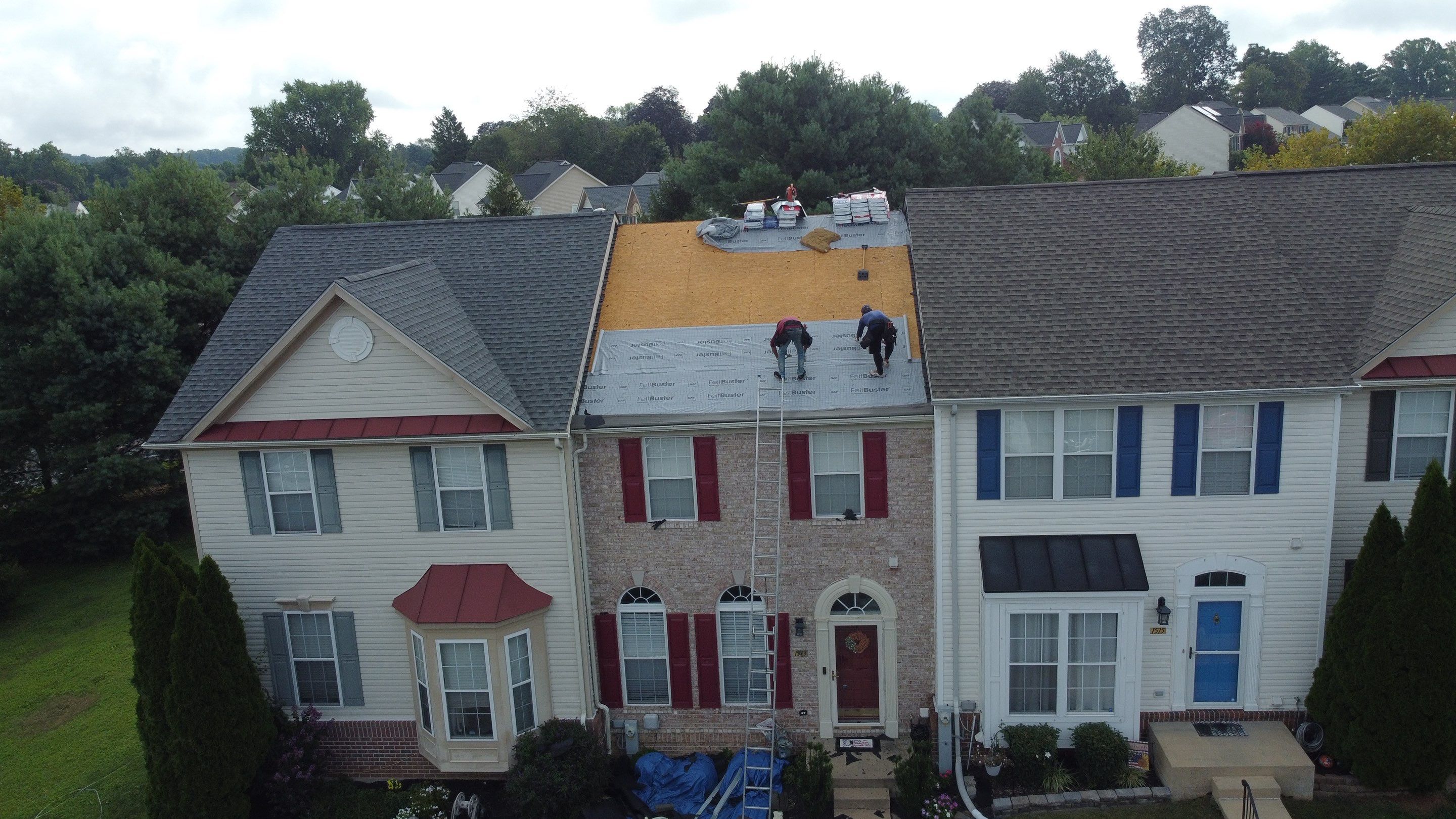 Residential Roofing Installation using GAF Timberline HDZ by Matter Roofing & Construction