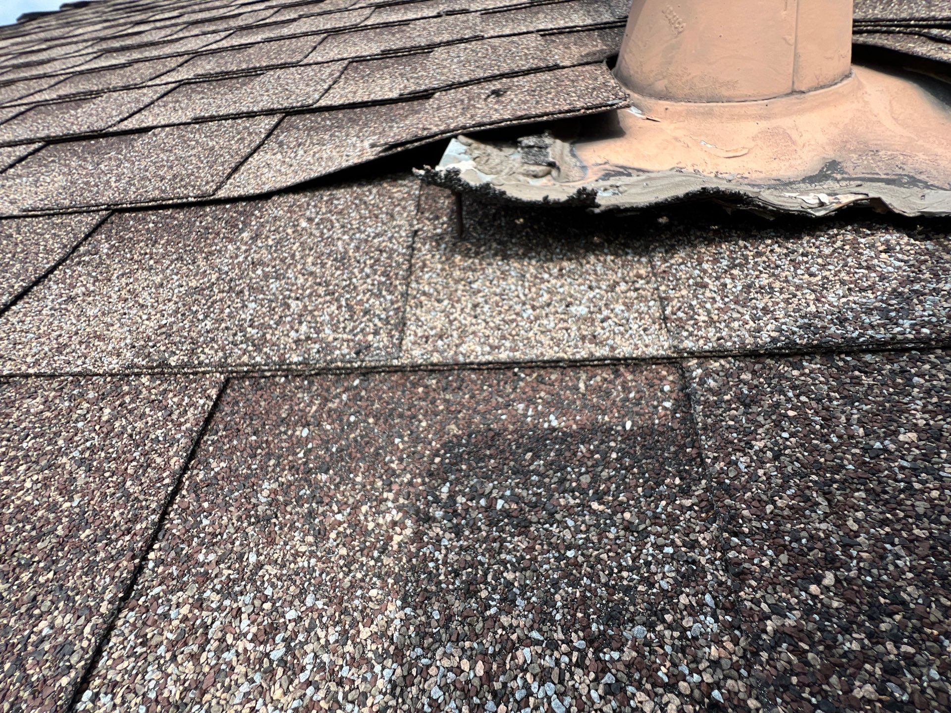 Hail Damage using Owen's Corning Duration (Lifetime) Shingles by Roof Repair Company