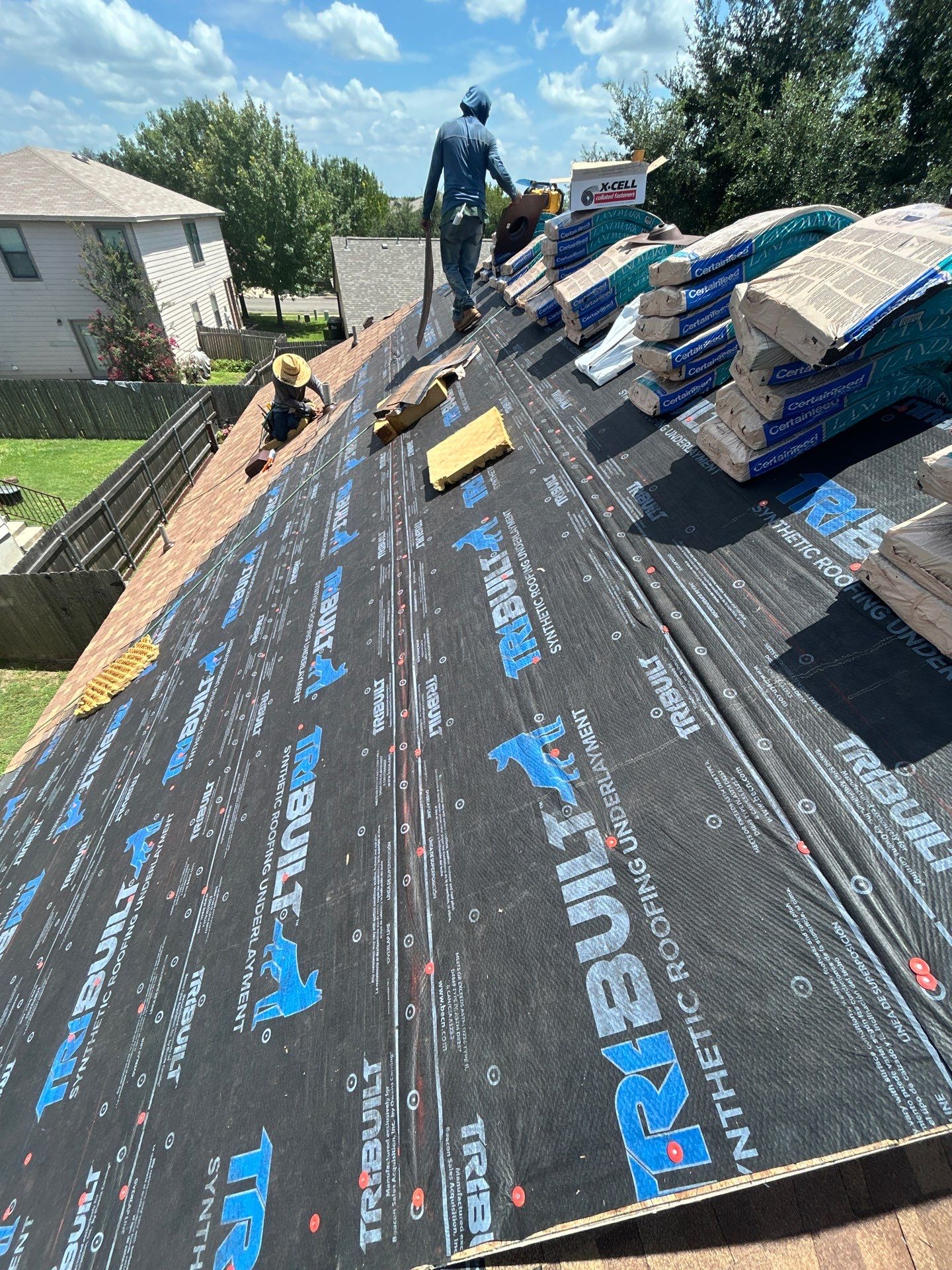 Project in San Marcos by Rhino Roofing and General Contracting, LLC