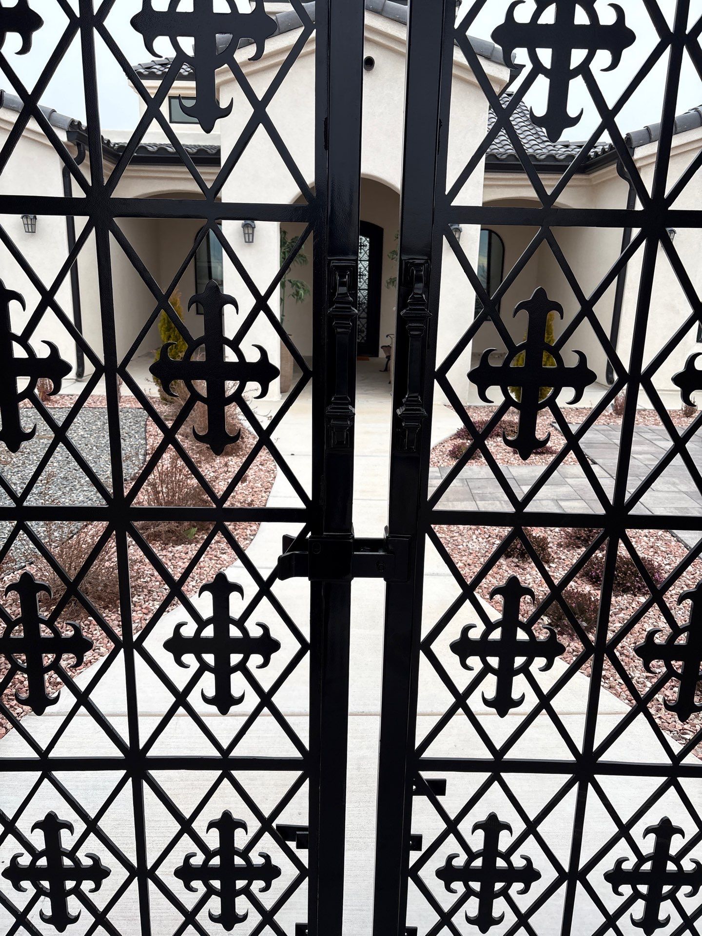 Project in Rio Rancho by Valley Fence Company