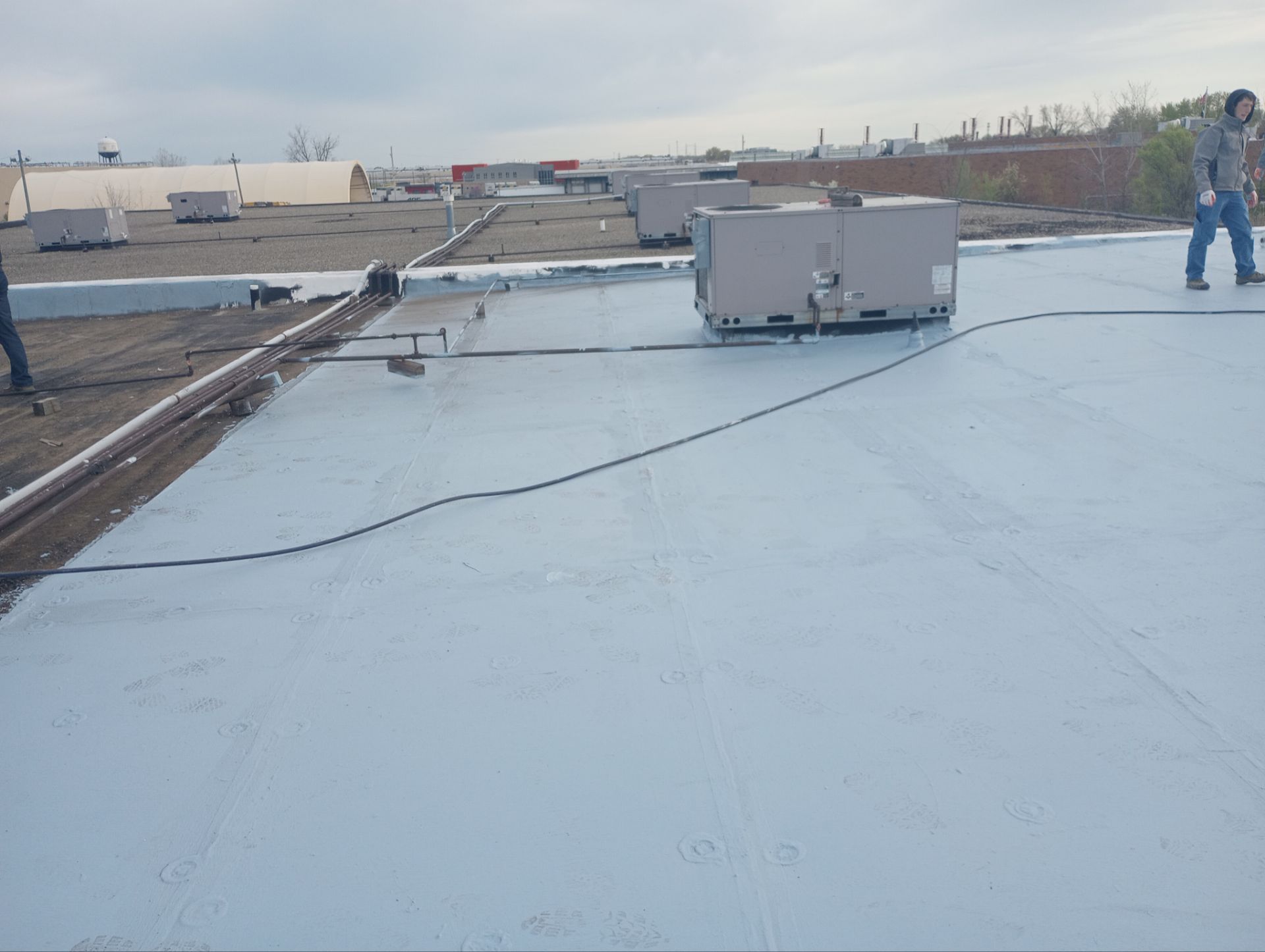 Parma Ohio Roof Restoration by Gold Star Roofing LLC 
