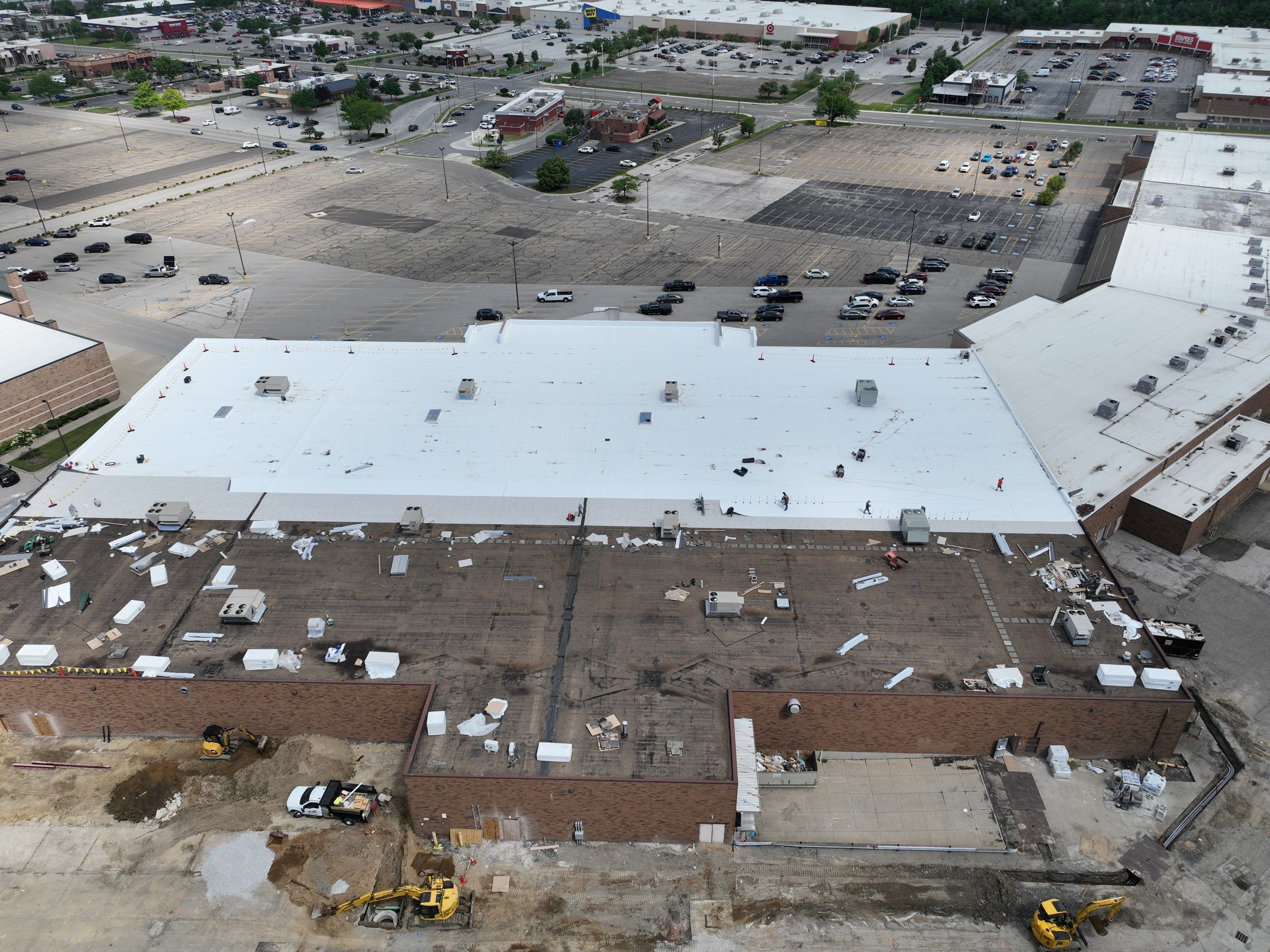 Floor and Decor - Akron Oh  by Commercial Roofing and Coating Systems 