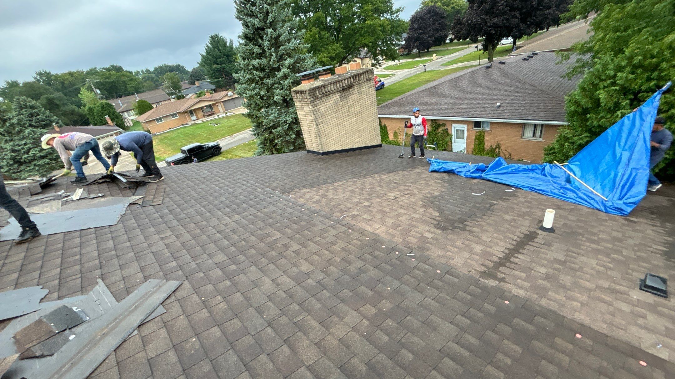 Roof Replacement using CertainTeed Landmark by 180 Contractors
