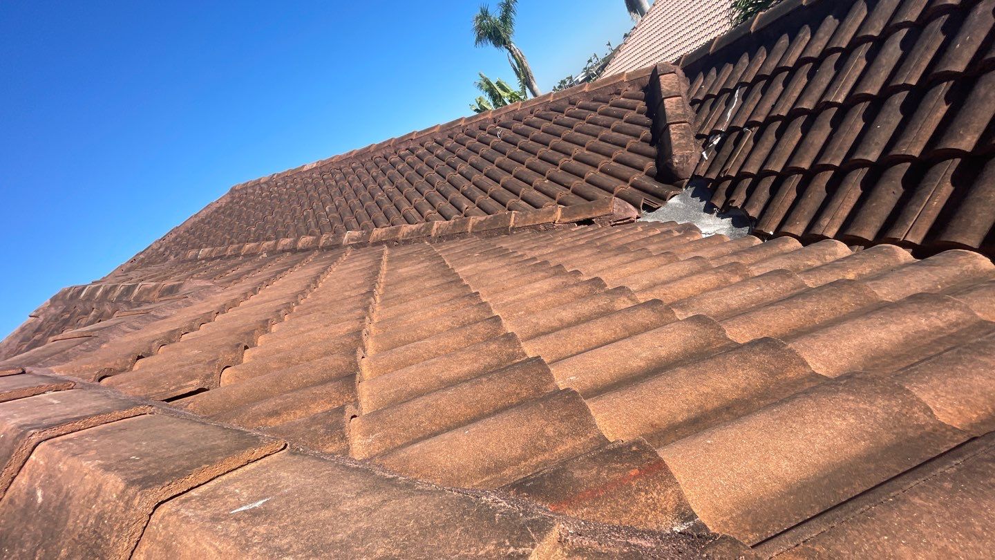 Residential Roofing Repair using Concrete Tile by Four Peaks Roofing