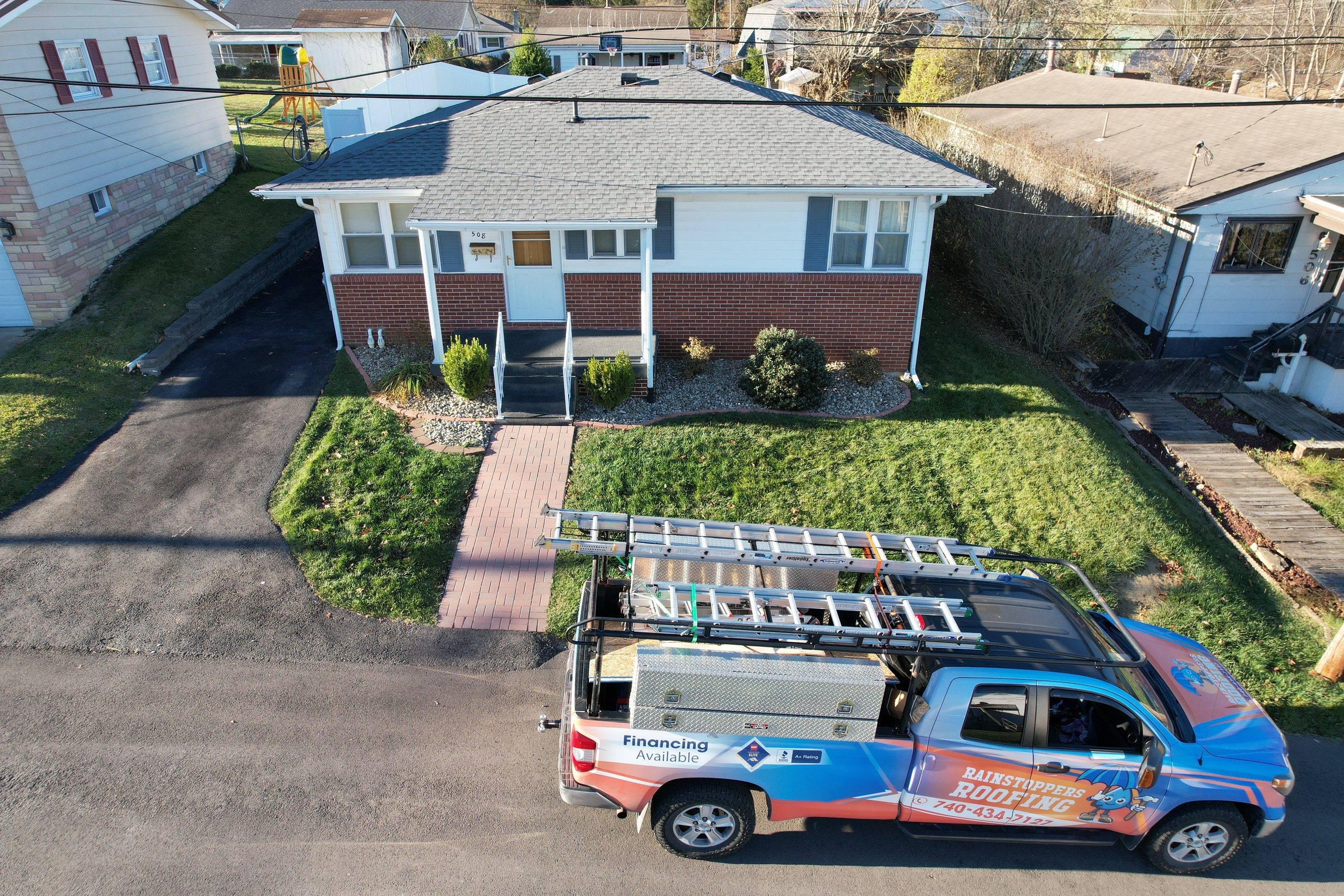 Residential Roofing Installation using GAF Timberline HDZ Pewter Gray by Rainstoppers Roofing