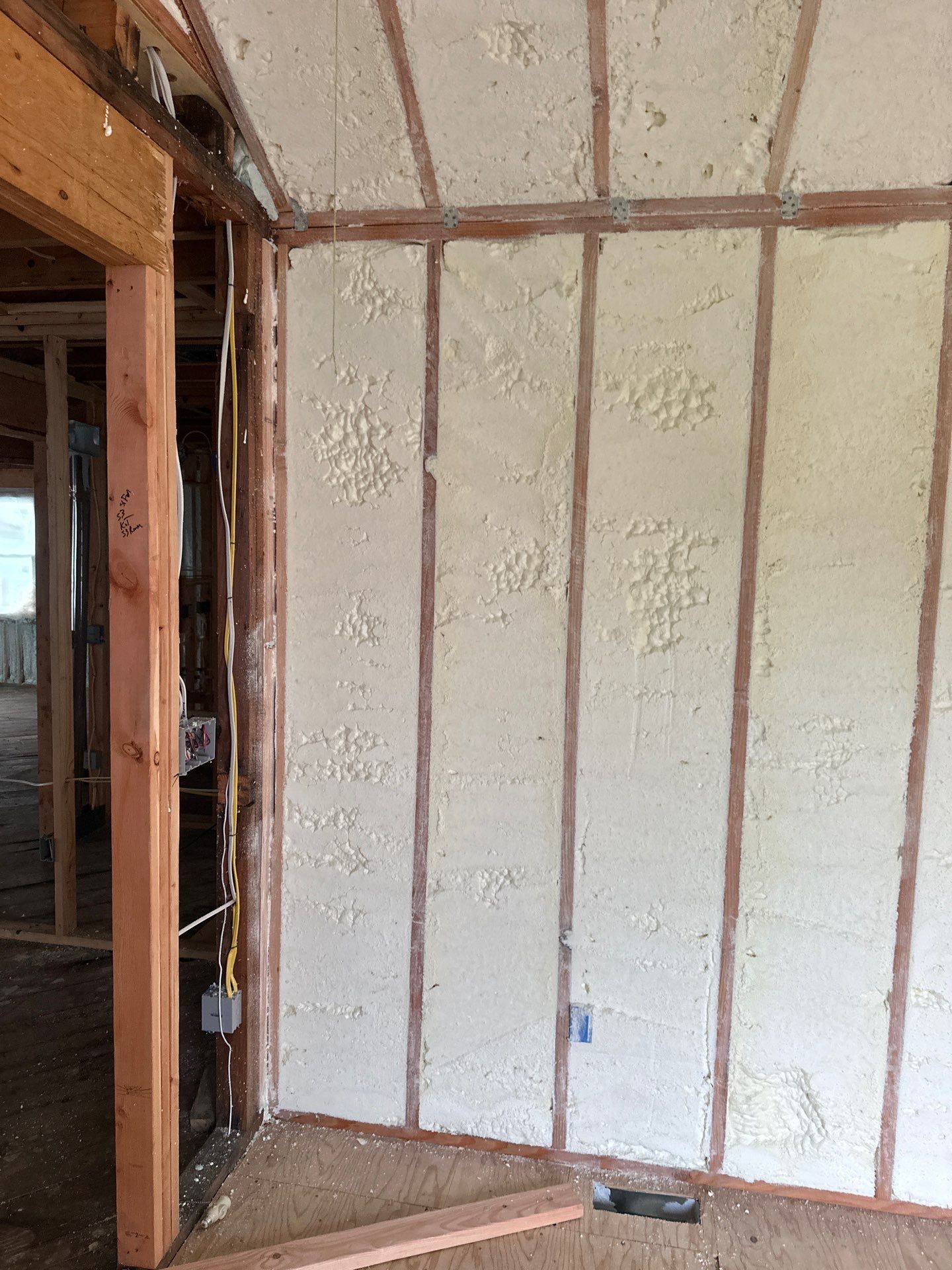 New Home Construction using Closed Cell Spray Foam by NYS Foam & Energy