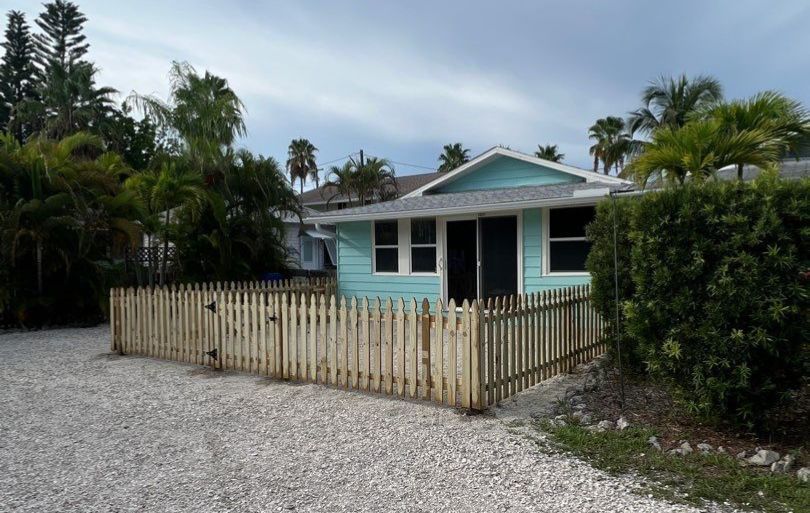 Anna Maria Island, FL 4ft. Tall Spaced Picket Wood Fence  by Asap fence and gates, LLC