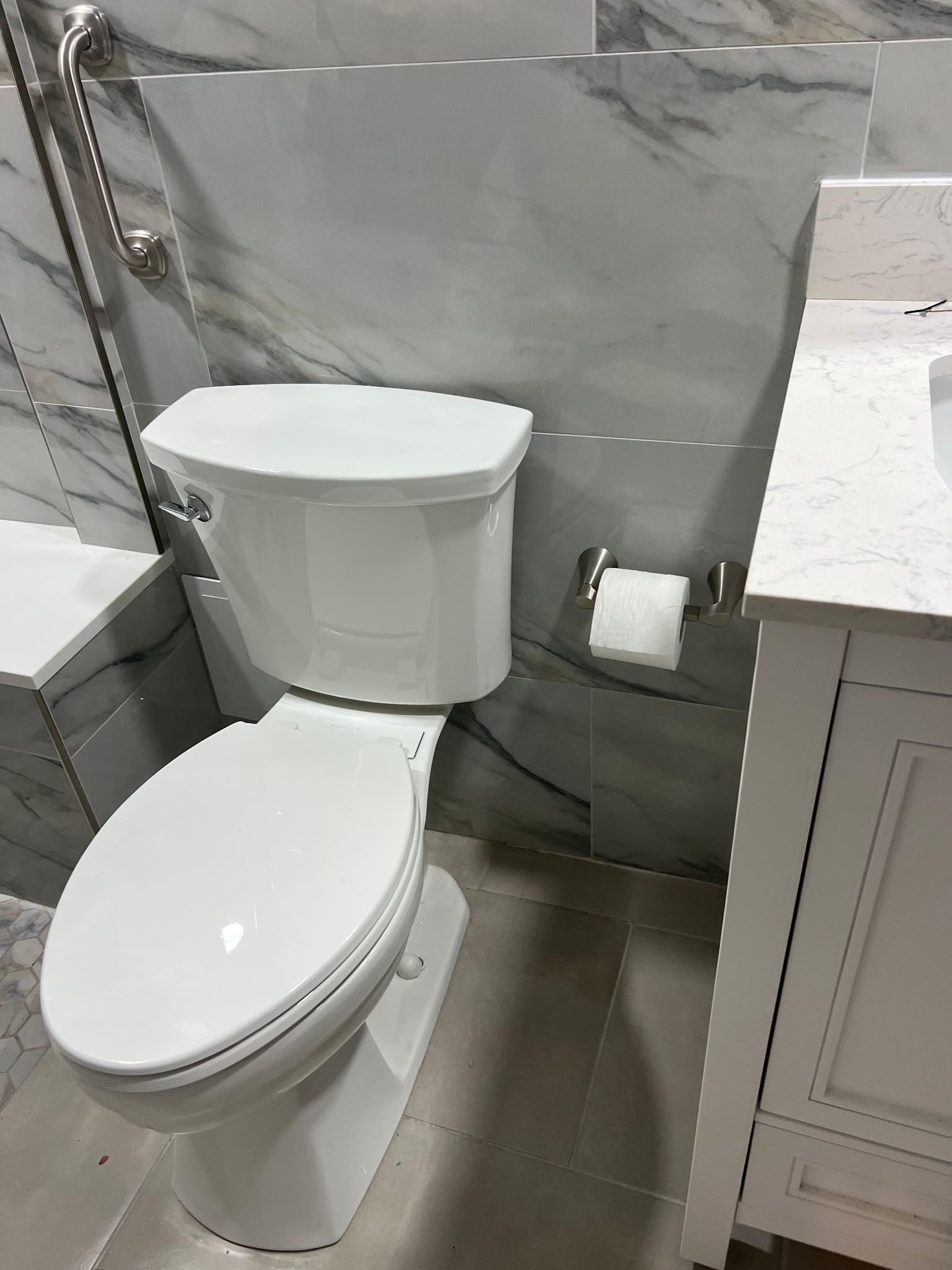 Secondary Bathroom Remodel (Basement) - Glen Burnie, MD by Remodel Now