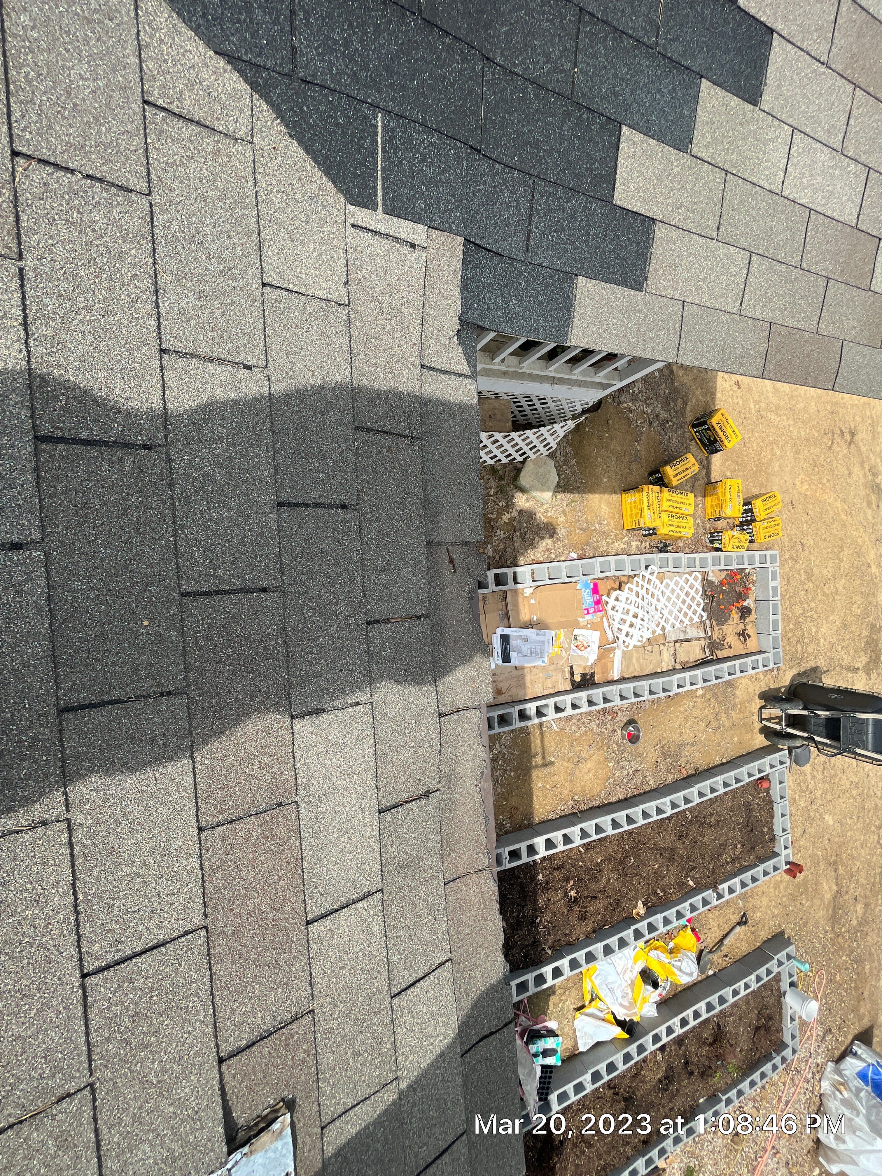 Residential Roofing Installation using 26 Gauge Colored Panels by Hostetler Roofing