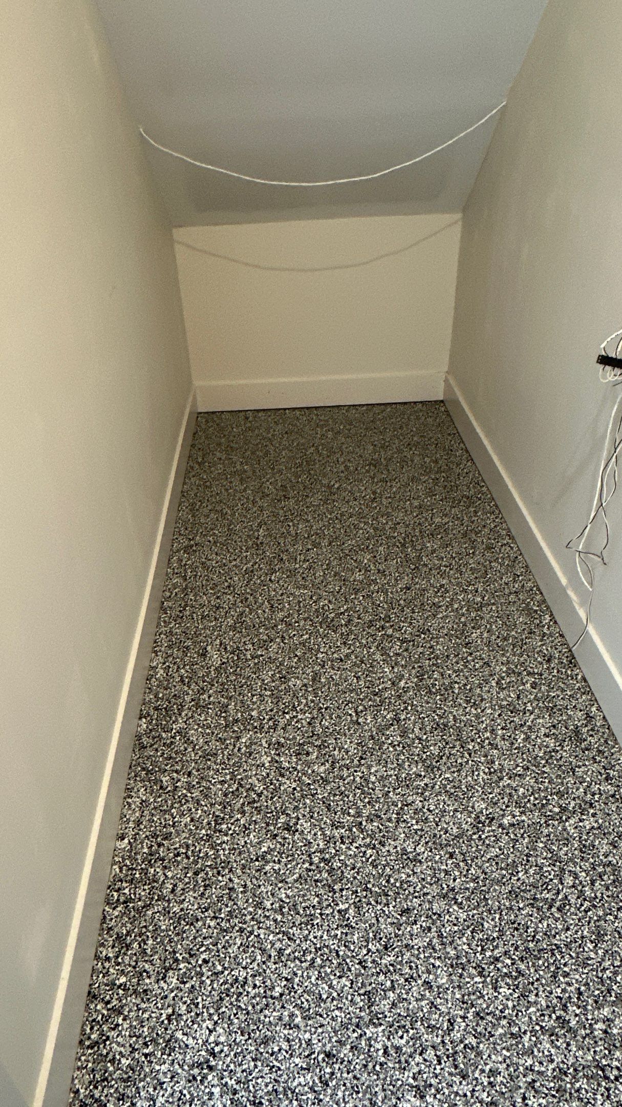 Steve V. transformed his garage with a new floor by Banner Garage