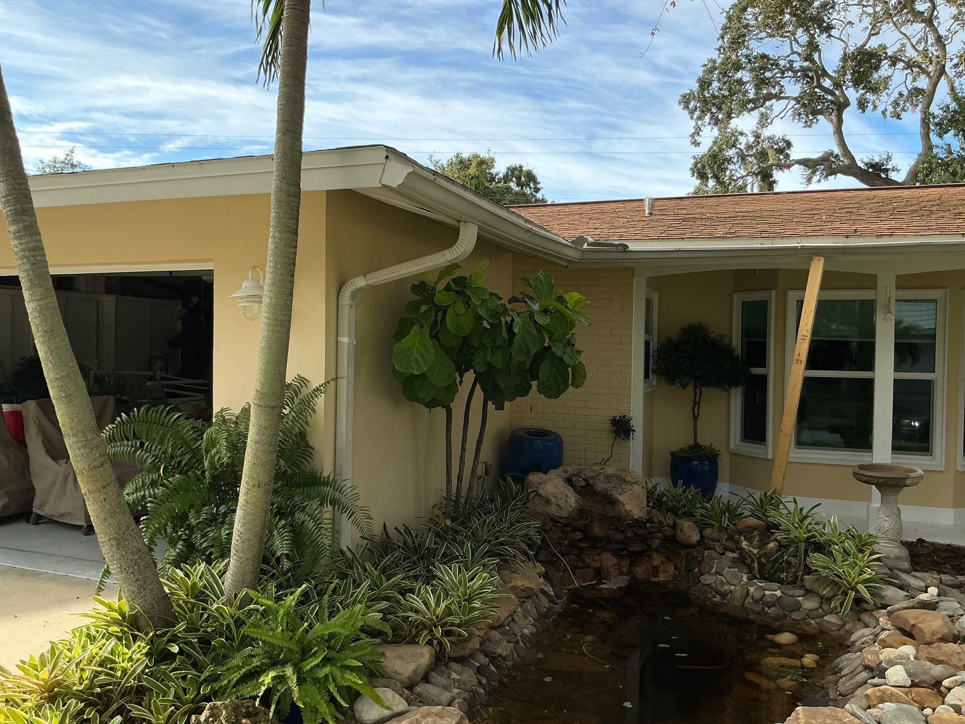 Custom Color Gutters Installed in Sarasota FL by Gutter Professors