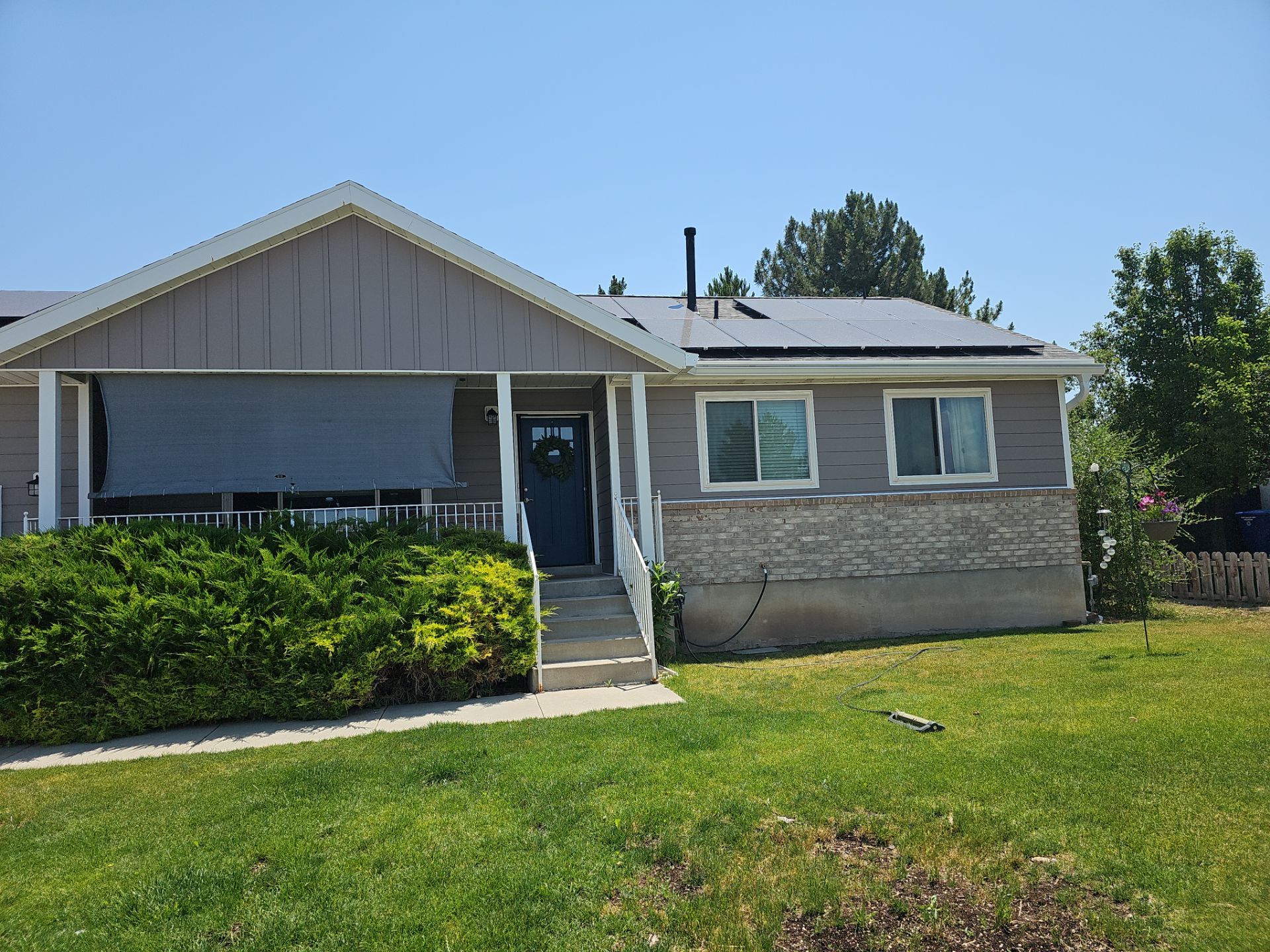 Project in Salt Lake City by Emerald Gotcha Gutters 