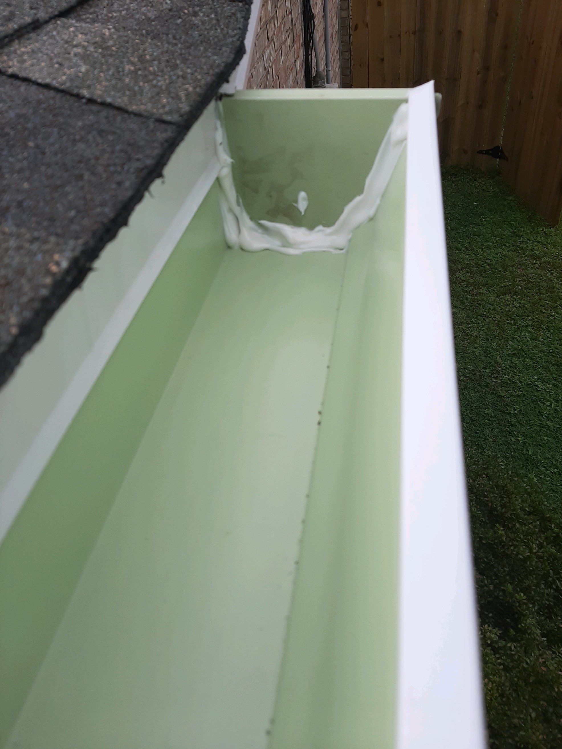 Gutter Installation using K-Style Seamless Gutters by Gutter Professors
